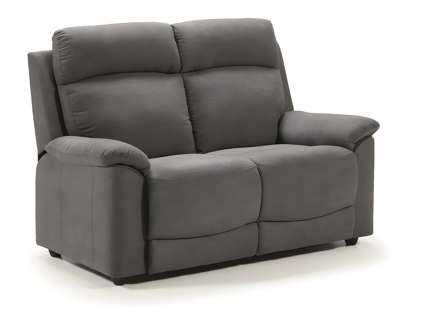 Ensemble canapé de 3 places relax électrique + canapé de 2 places fixes en tissu