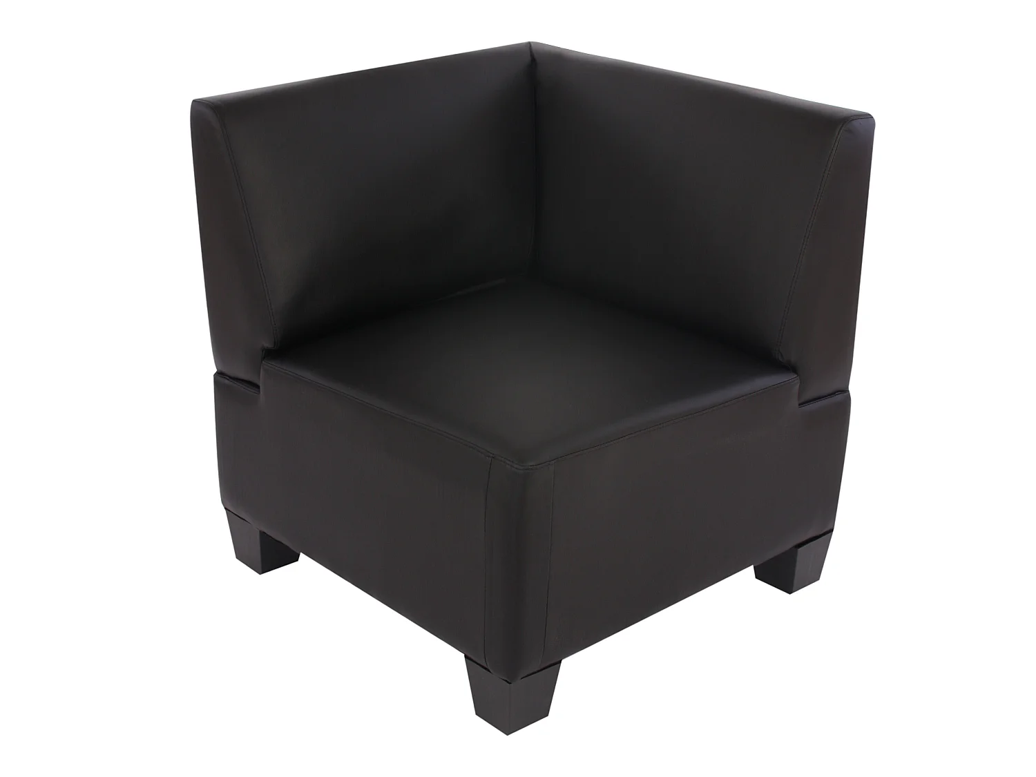 Ensemble de canapés Moncalieri (2 pièces),  noir