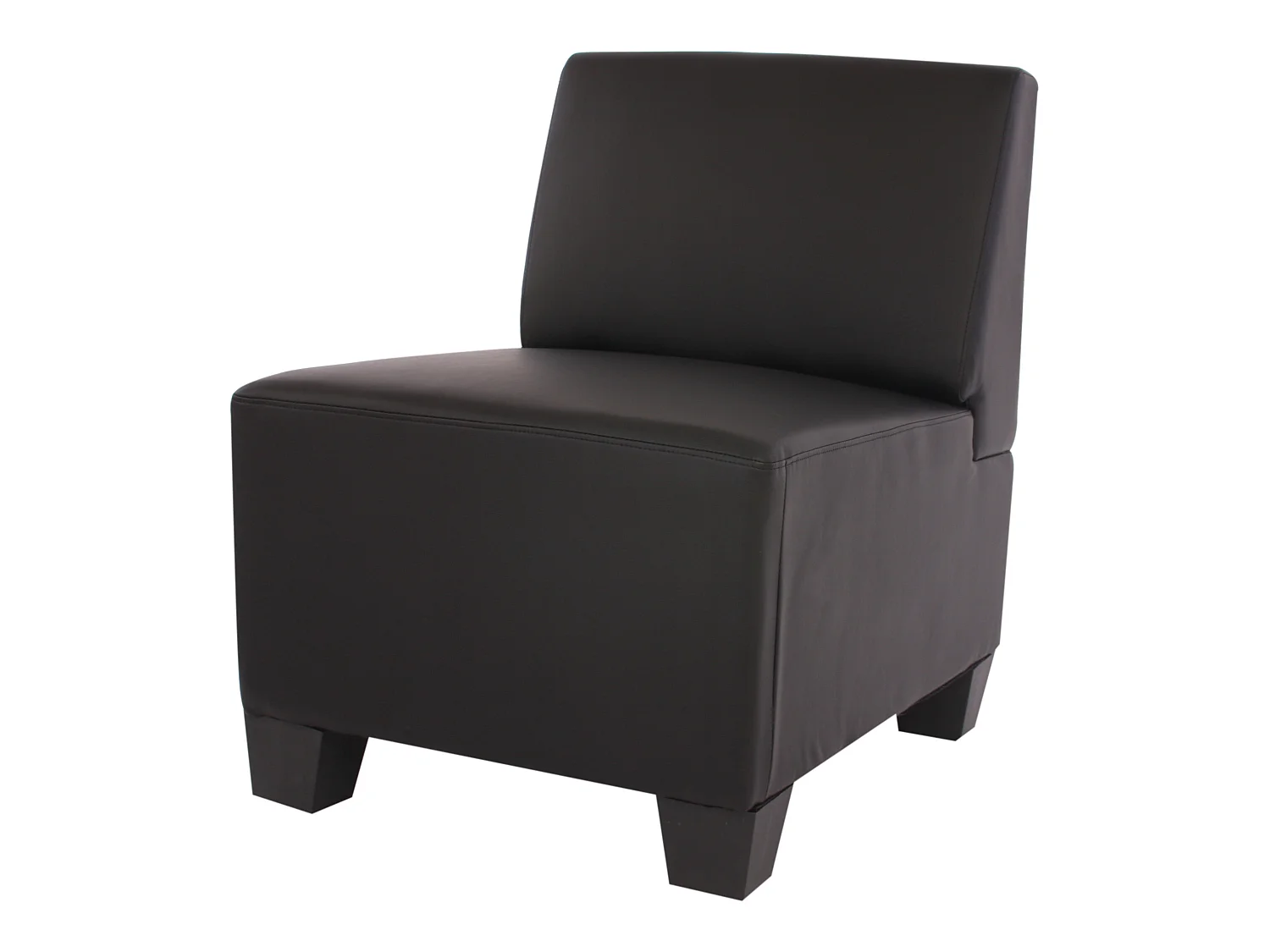 Ensemble de canapés Moncalieri (2 pièces),  noir