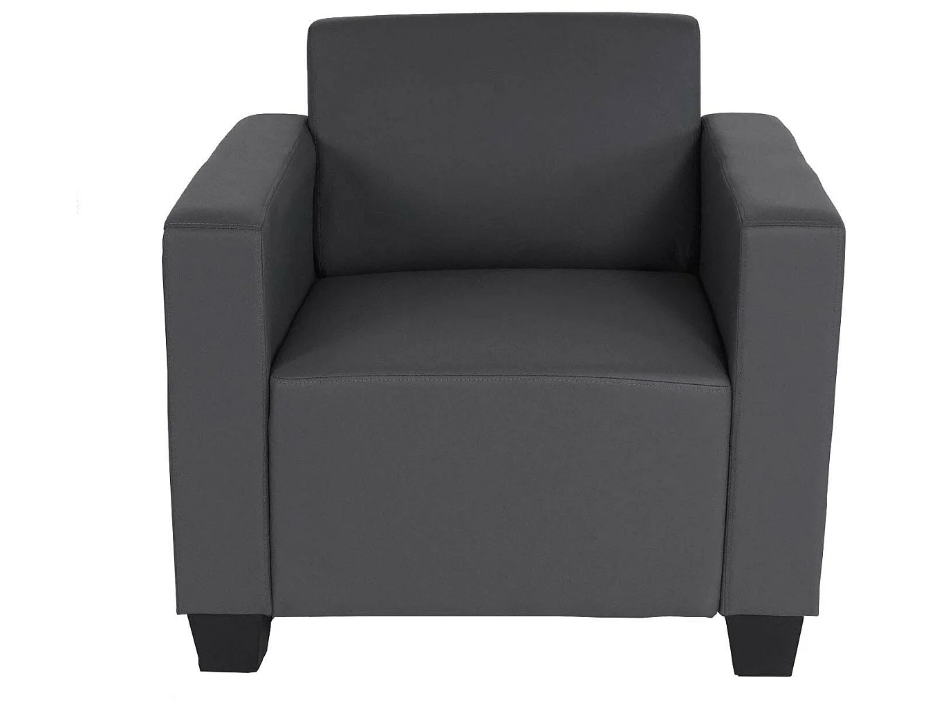 Couch-Garnitur Moncalieri (4-teilig), Dunkelgrau