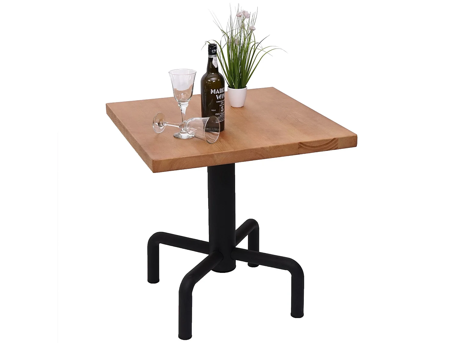 Table de bistrot MCW-G68,  couleur naturelle