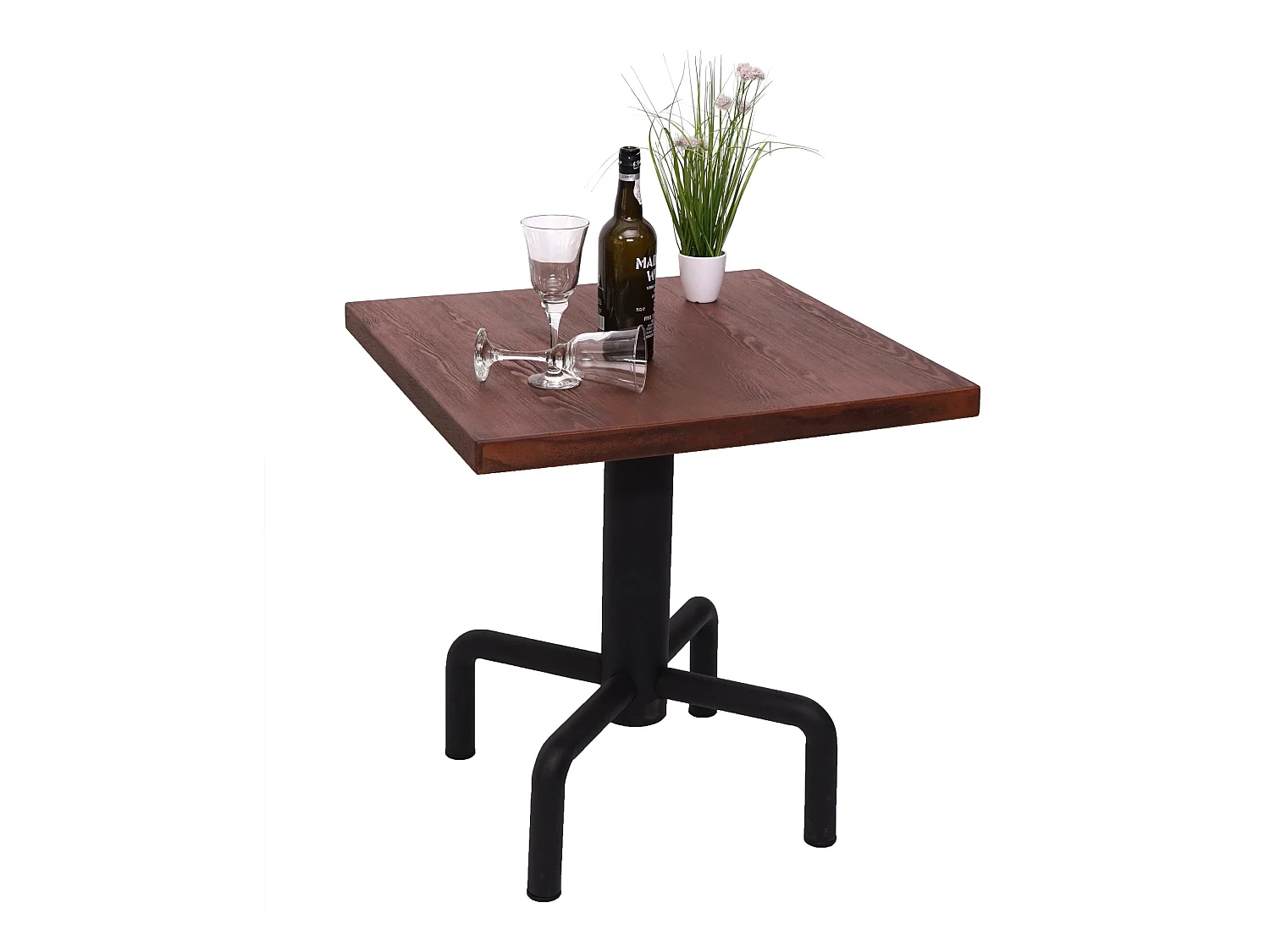 Bistrotafel MCW-G68,  vintage bruin