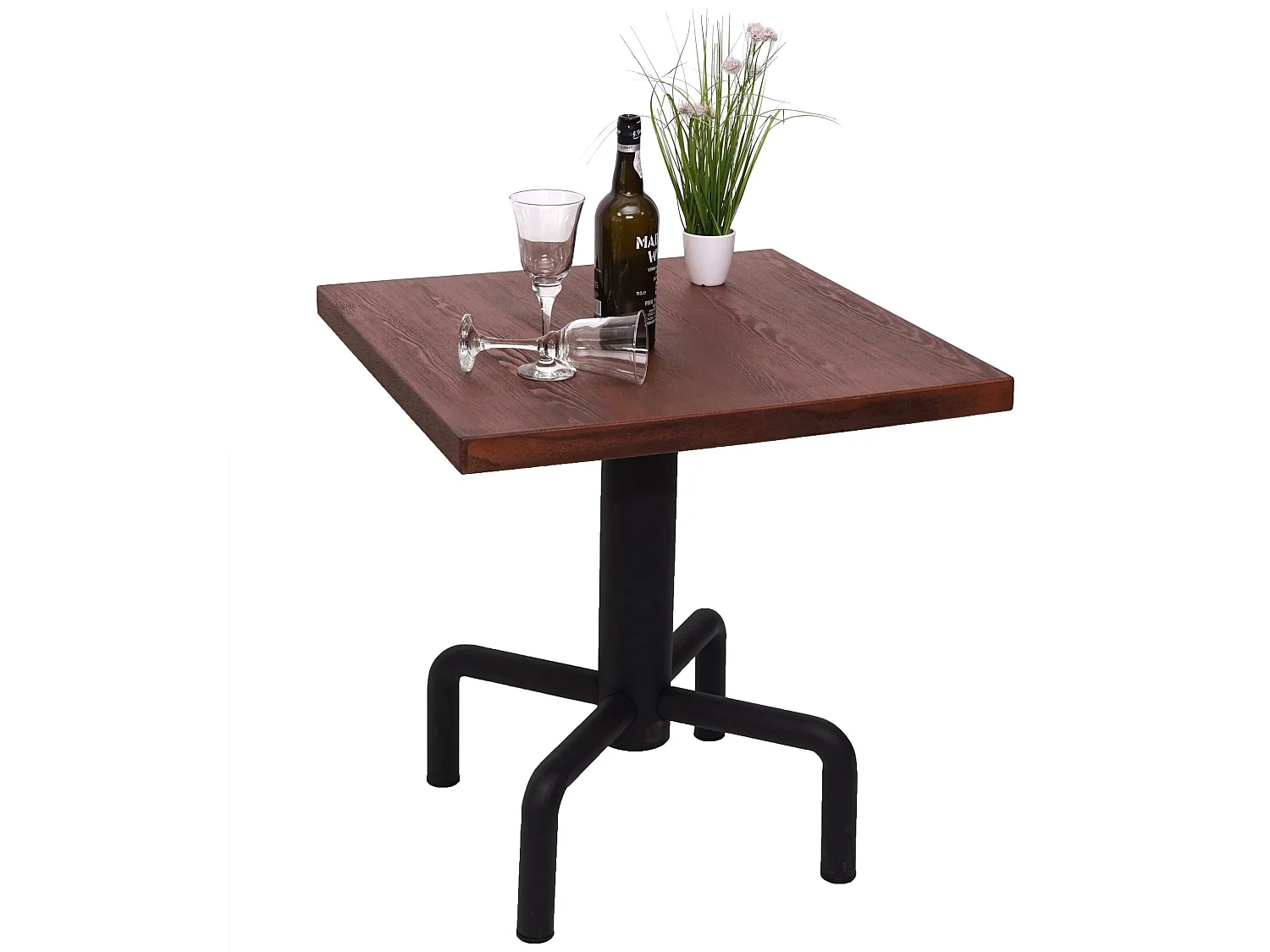 Bistrotafel MCW-G68,  vintage bruin