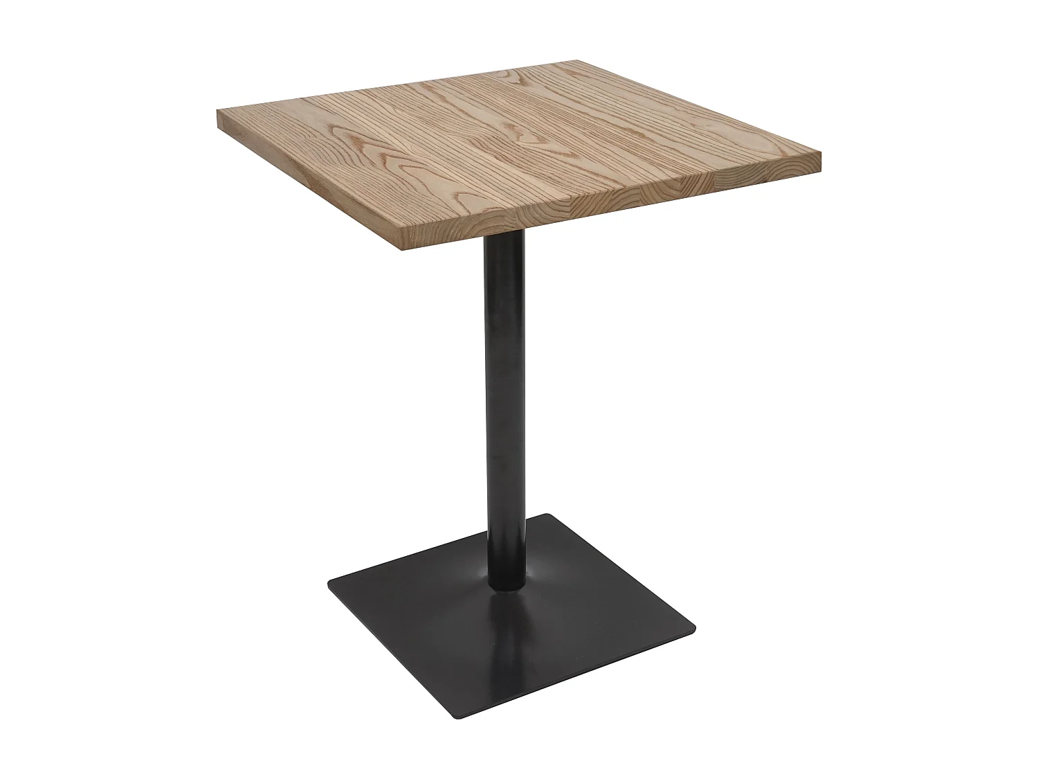 Table de bistrot MCW-H10,  brun clair