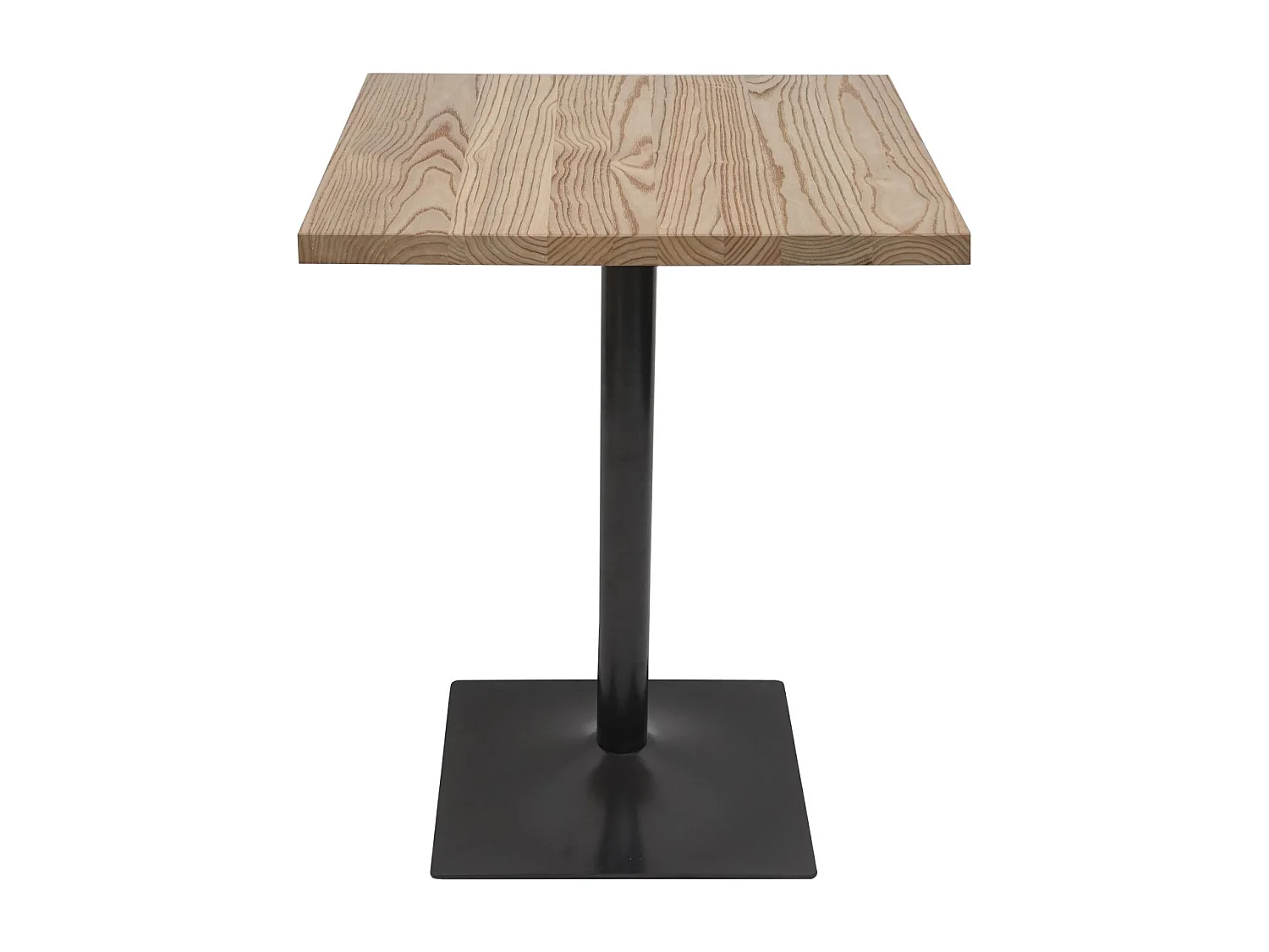 Table de bistrot MCW-H10,  brun clair