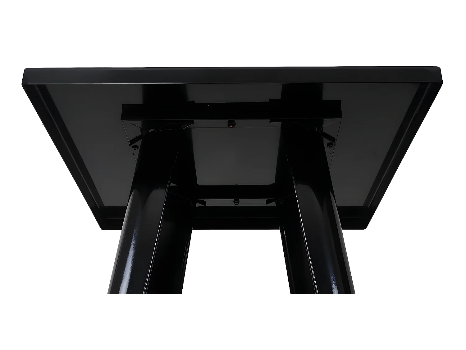 Table haute MCW-A73 Métal,  noir