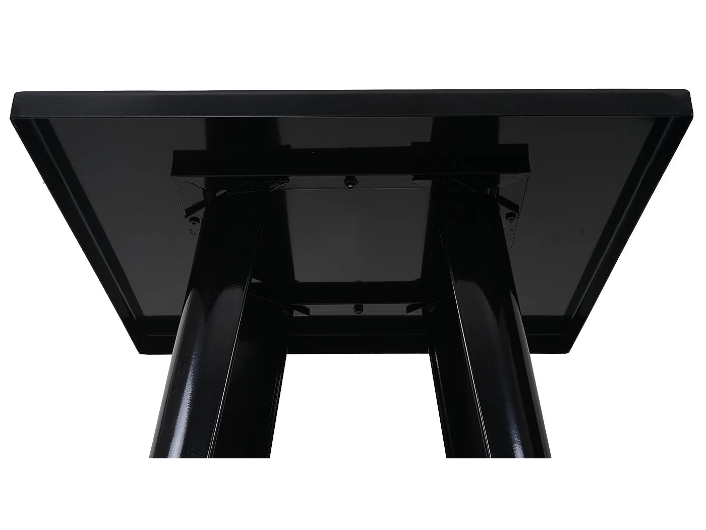 Mesa de bar em metal MCW-A73,  preto