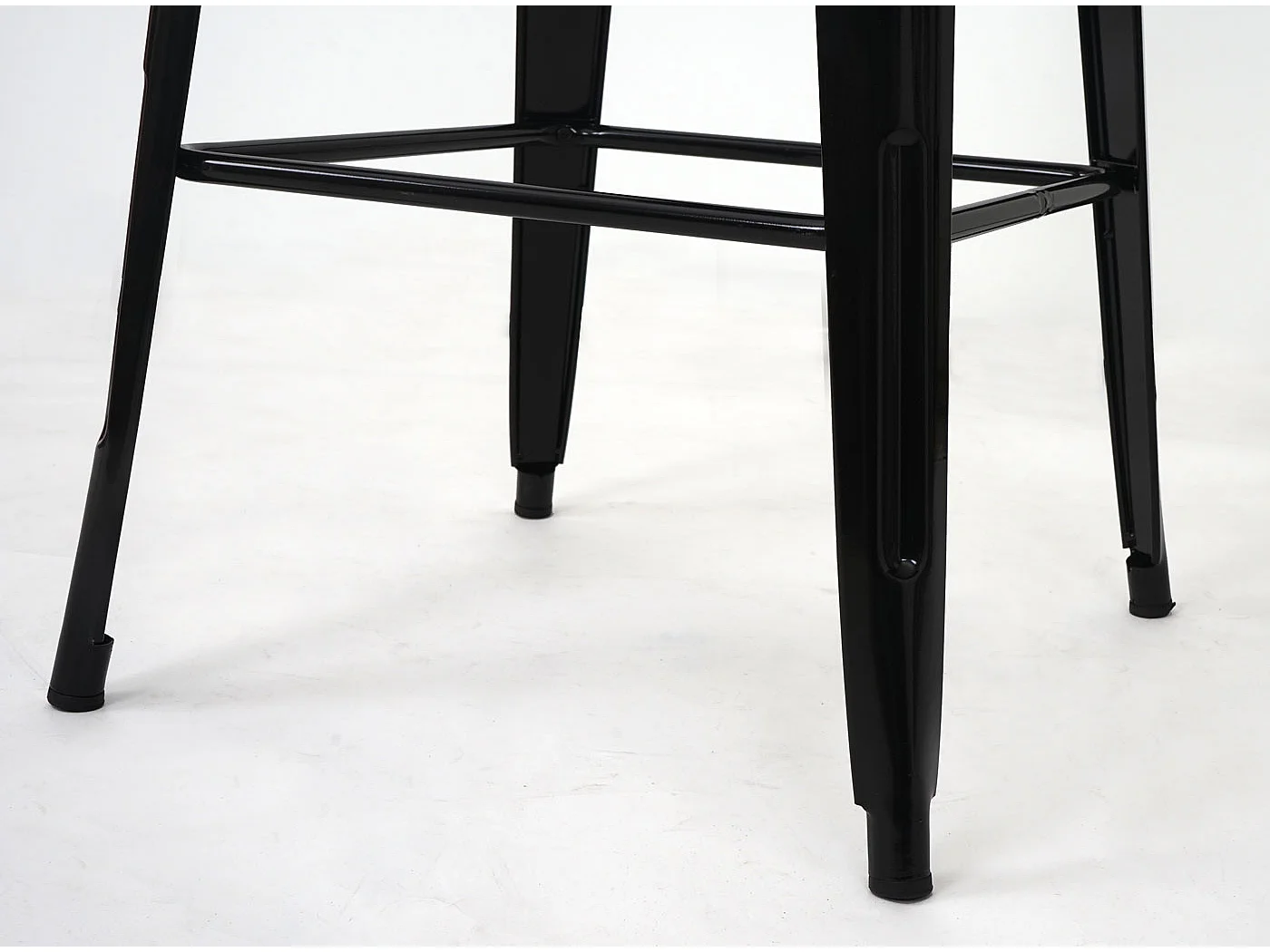Mesa de bar em metal MCW-A73,  preto