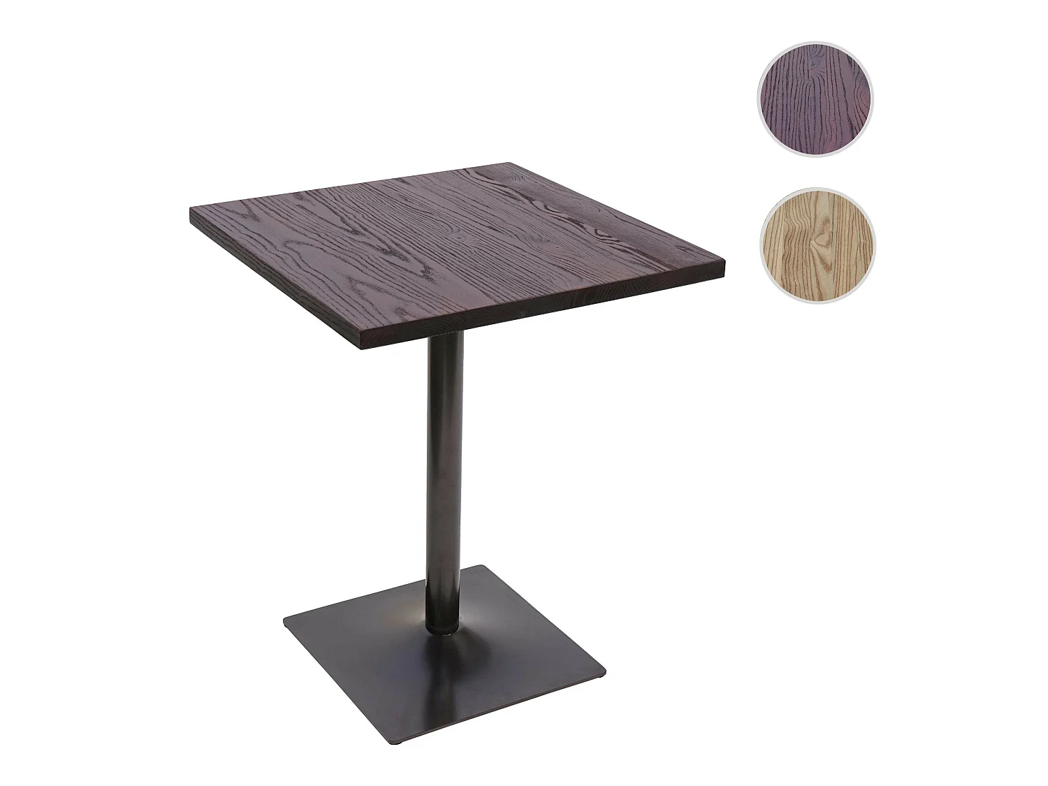 Bistrotafel MCW-H10,  donkerbruin