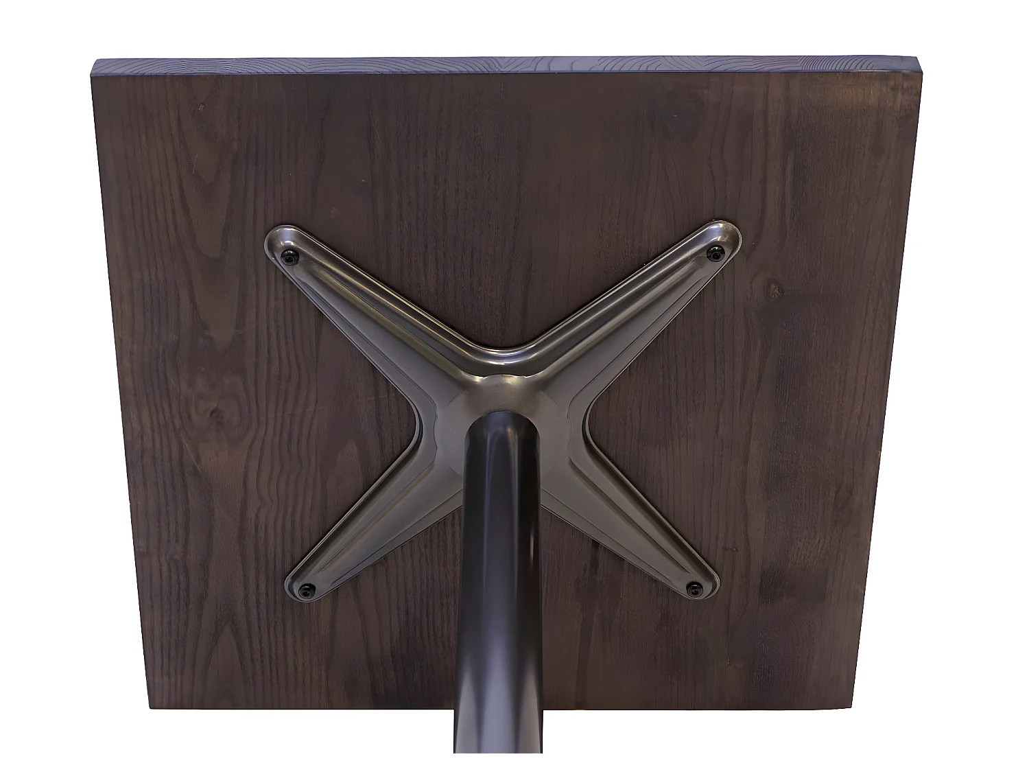 Table de bistrot MCW-H10,  brun noir