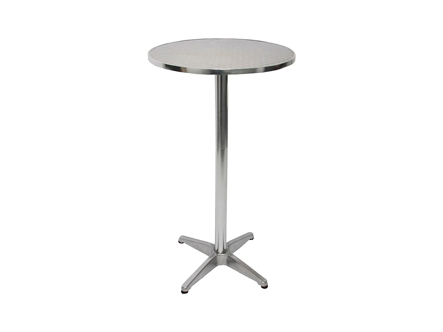 Tavolo tavolino bistro bar M28 alluminio 60x60x70/110cm da interni