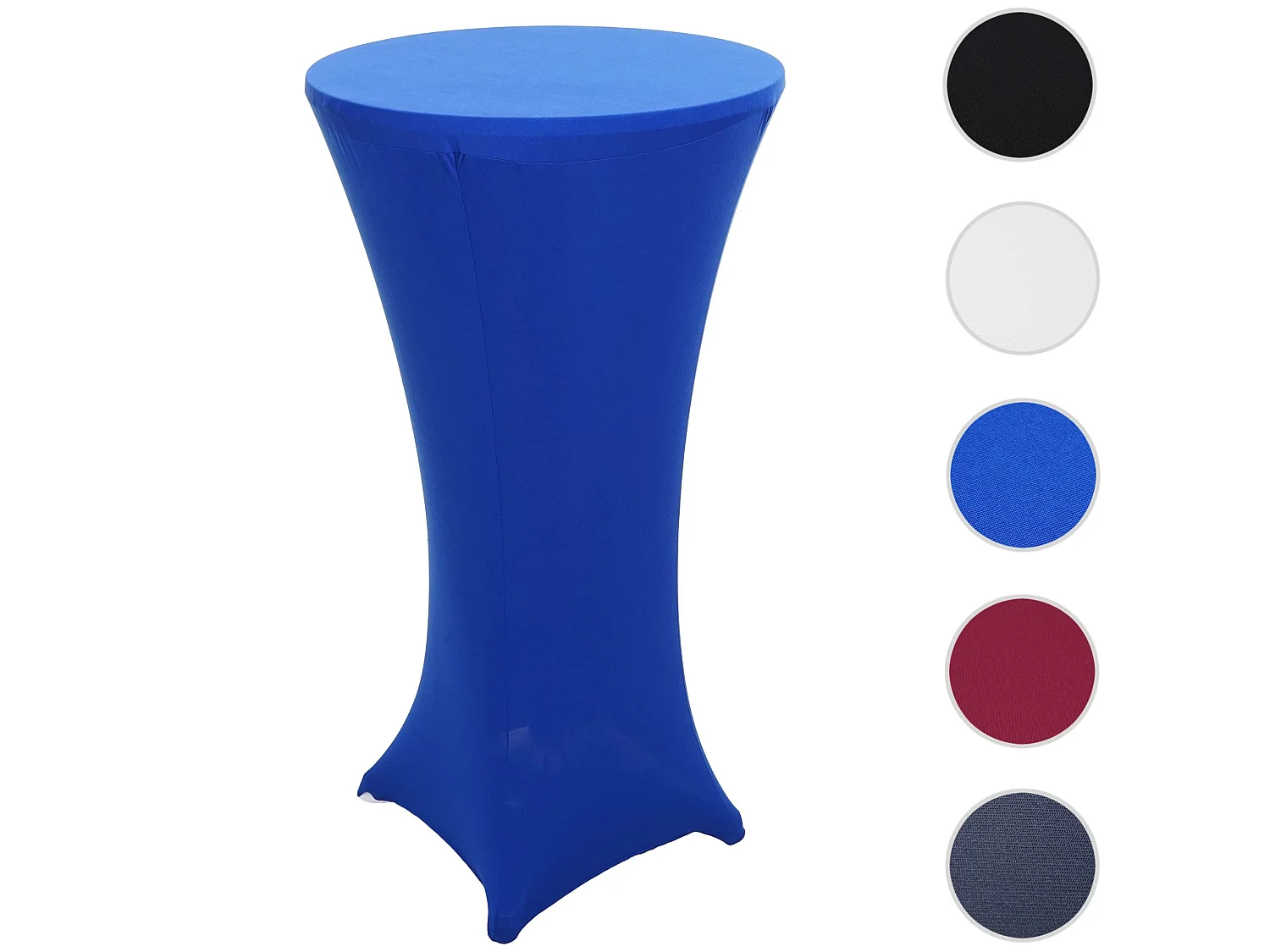 Stehtisch + Husse MCW-J30 (2-teilig), Husse blau