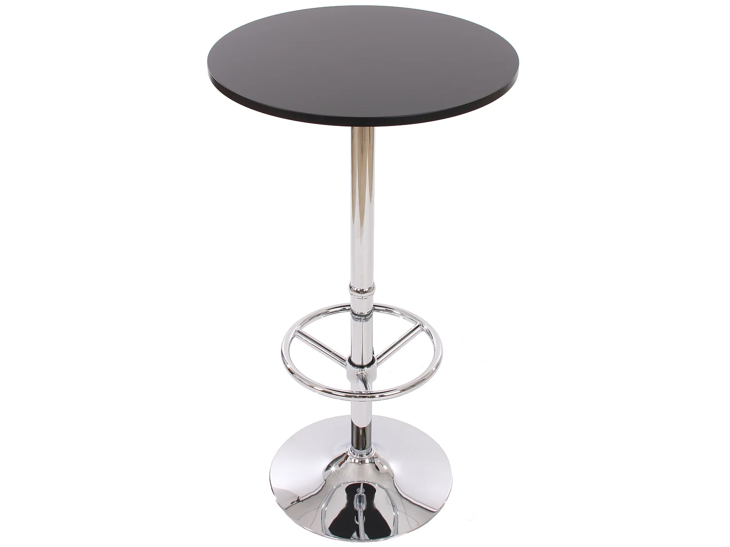 Wysoki podnóżek Bilbao,  czarny