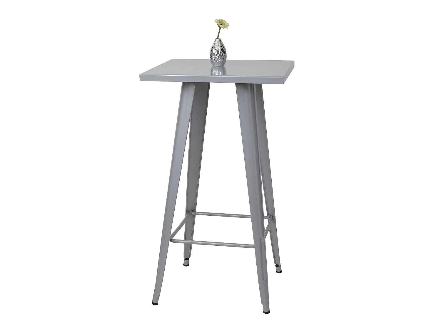 Stehtisch MCW-A73 Metall, Grau