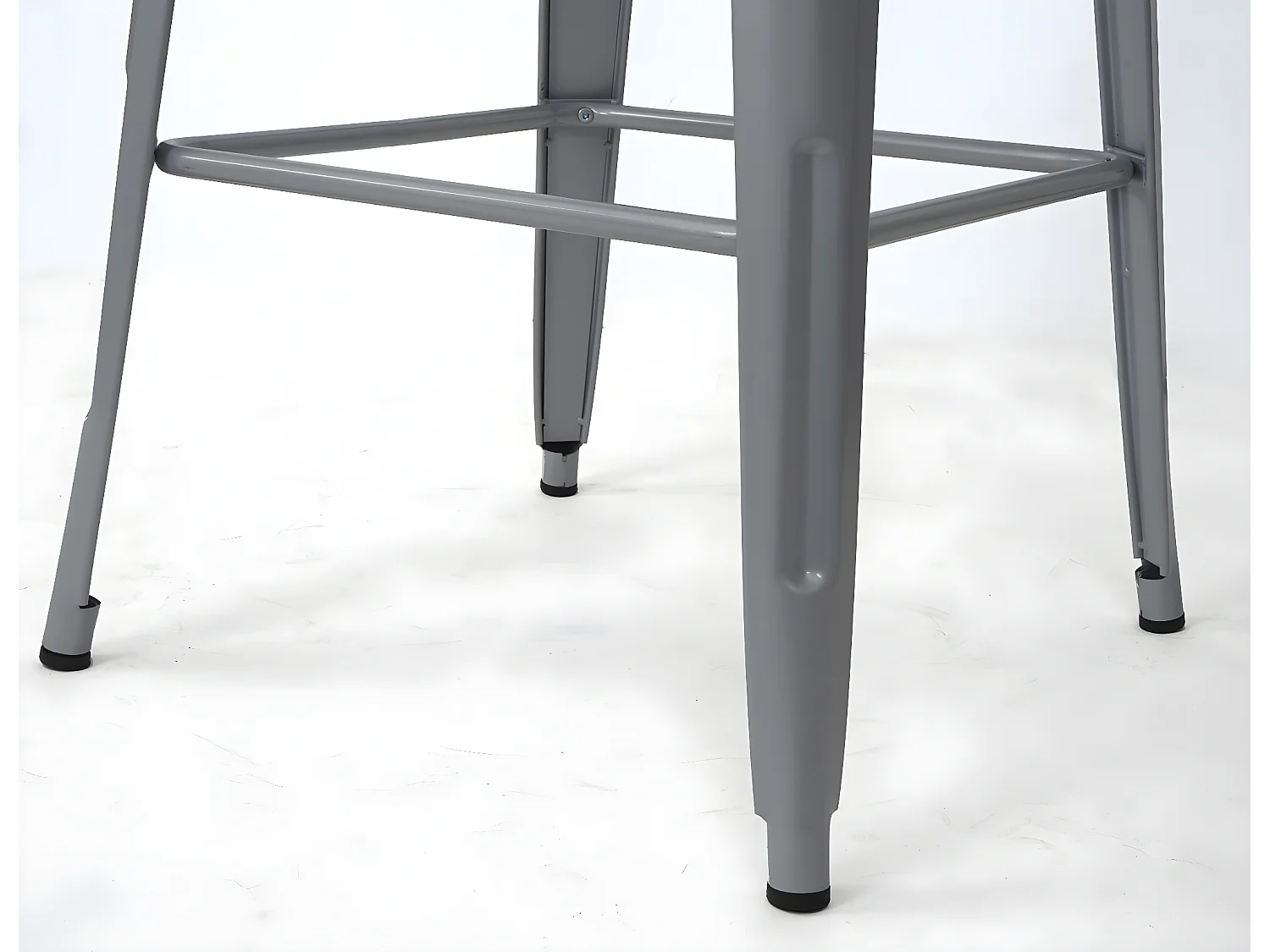 Stehtisch MCW-A73 Metall, Grau