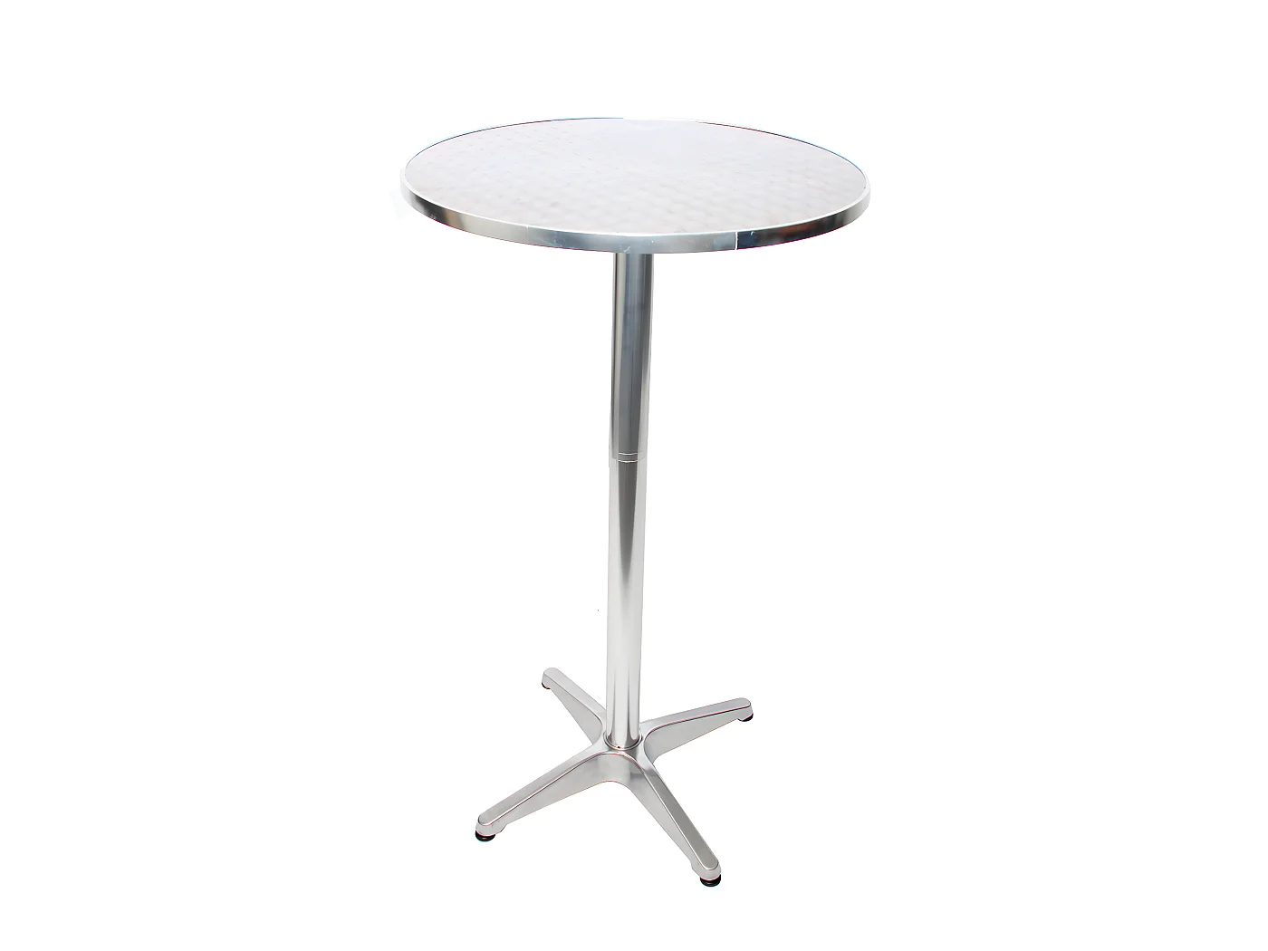 Tavolo tavolino bistro bar giardino M28 alluminio 60x60x70/110cm piede pesante