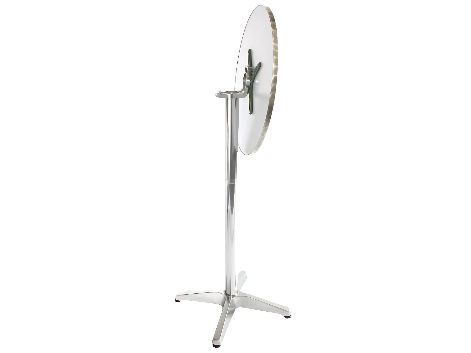 Tavolo tavolino bistro bar giardino M28 alluminio 60x60x70/110cm piede pesante