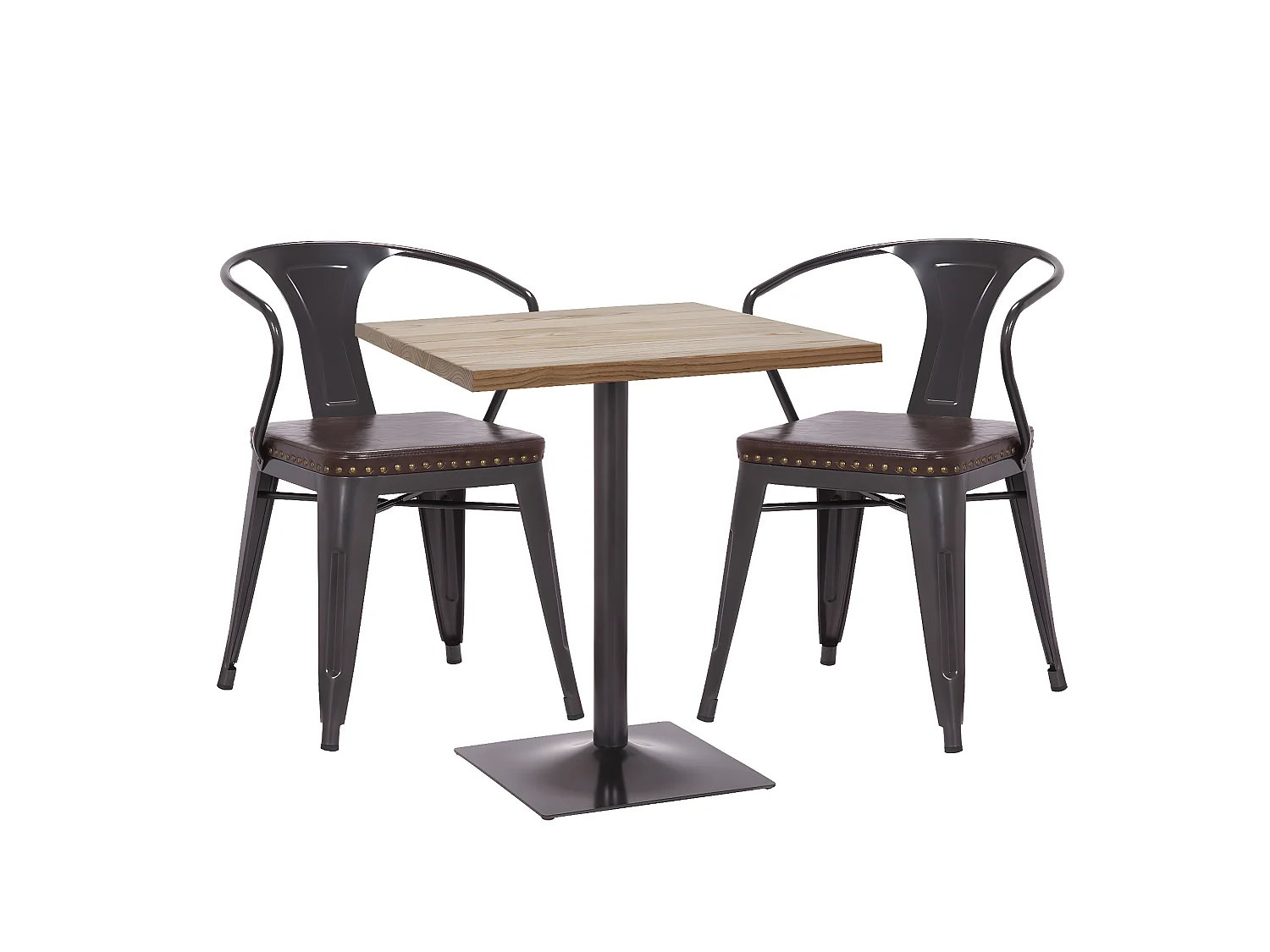 Mesa bistro MCW-H10,  marrón claro