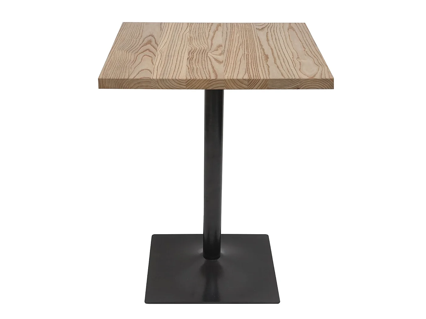 Table de bistrot MCW-H10,  brun clair