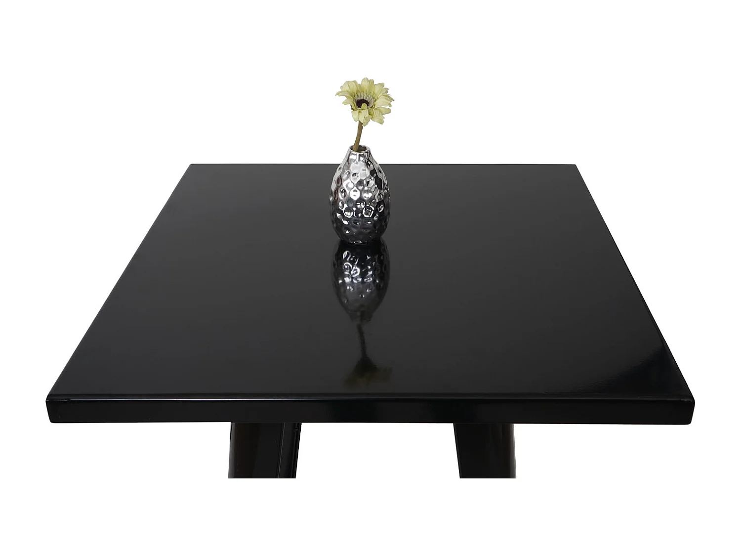 Staande tafel set MCW-A73 metaal (3-delig),  zwart