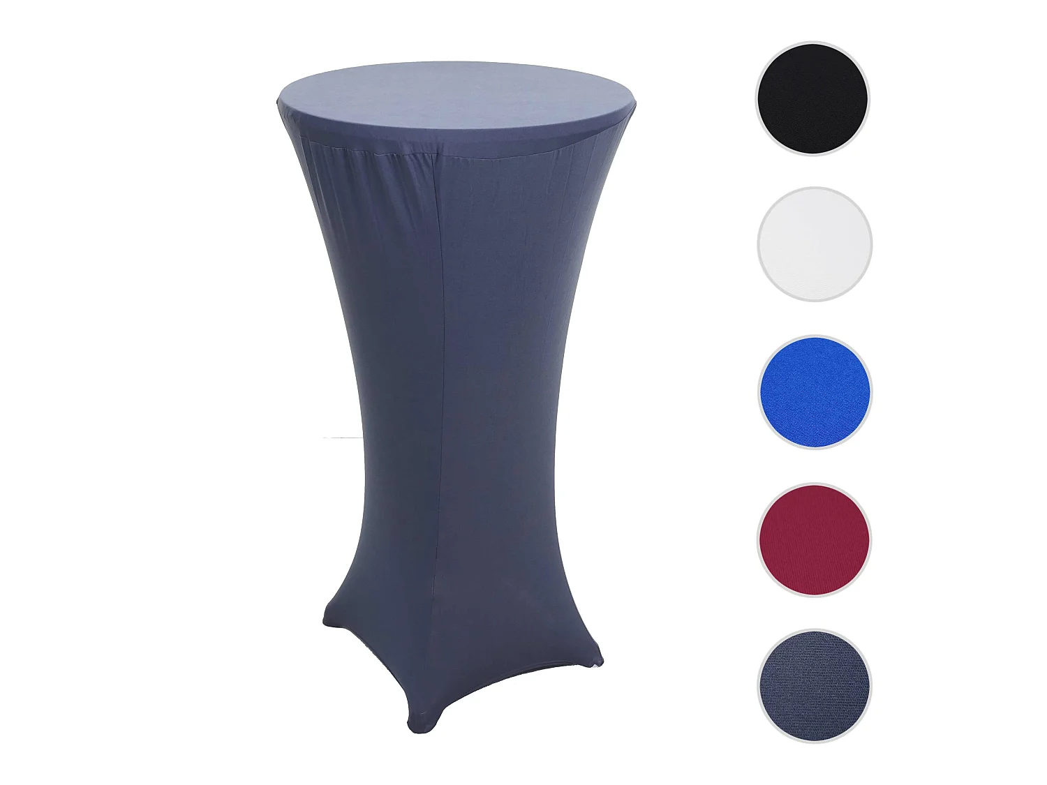 Stehtisch + Husse MCW-J30 (2-teilig), Husse anthrazit-grau