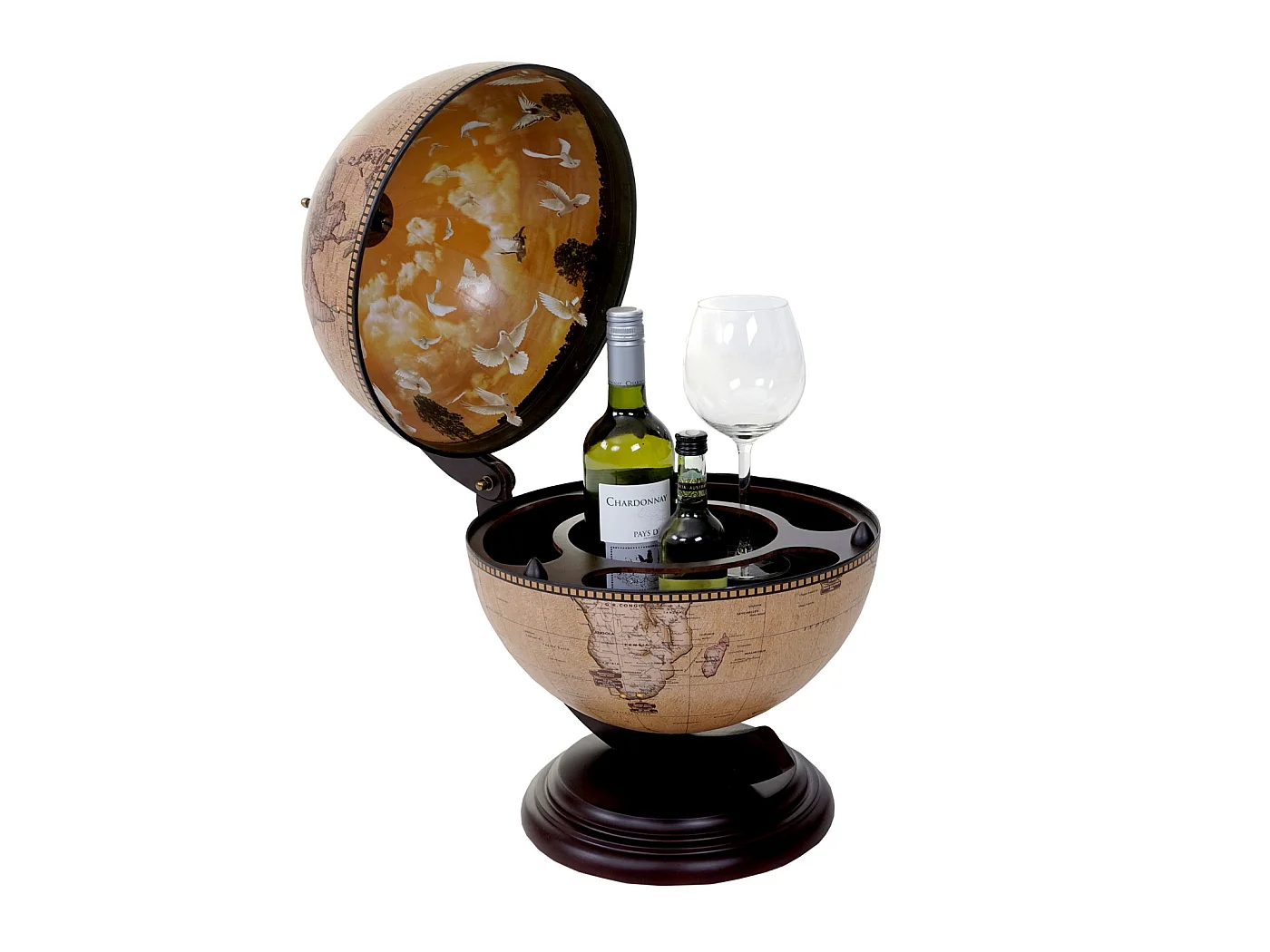 Globus Bar de table MCW-T873 avec tablette