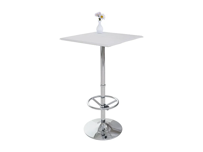 Table haute Buffalo,  blanc