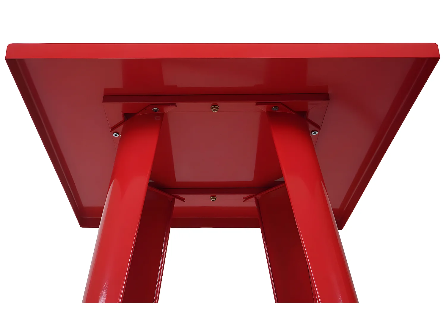 Staande tafel set MCW-A73 metaal (3-delig),  rood