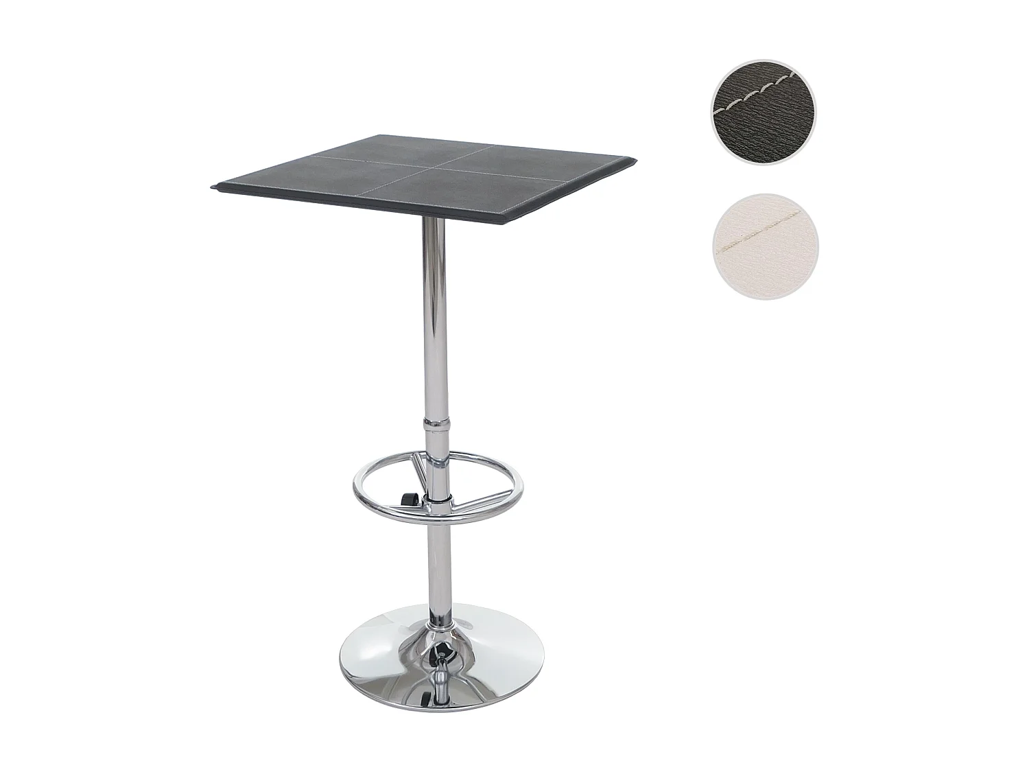 Table haute Buffalo,  noir