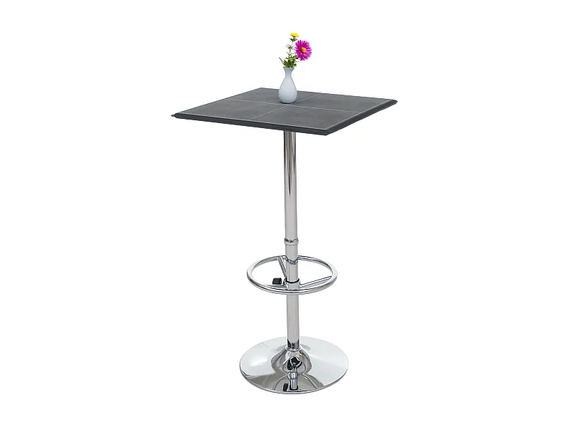 Table haute Buffalo,  noir