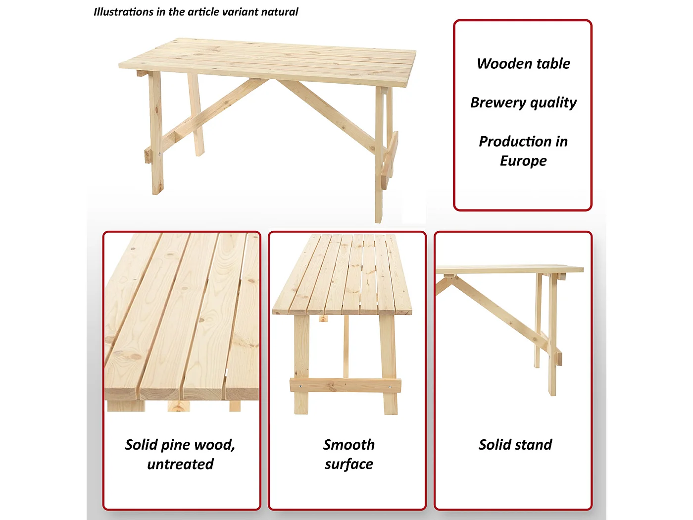Mesa de jardim Catania