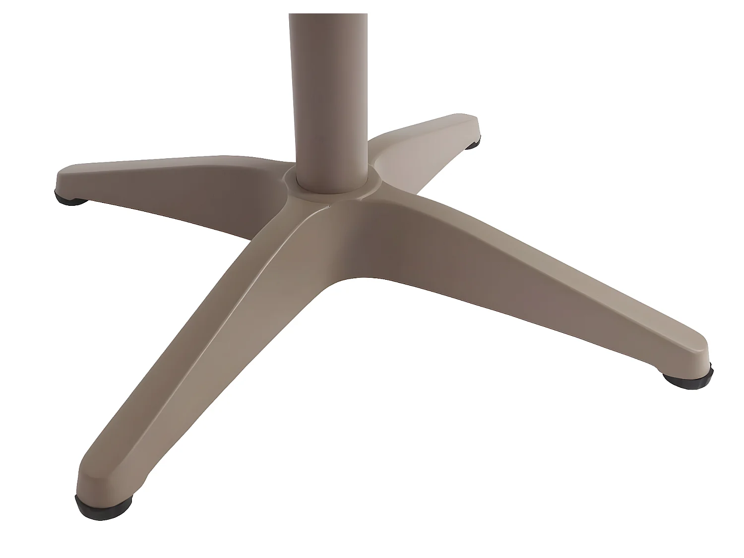 Table de jardin MCW-J95,  champagne, gris