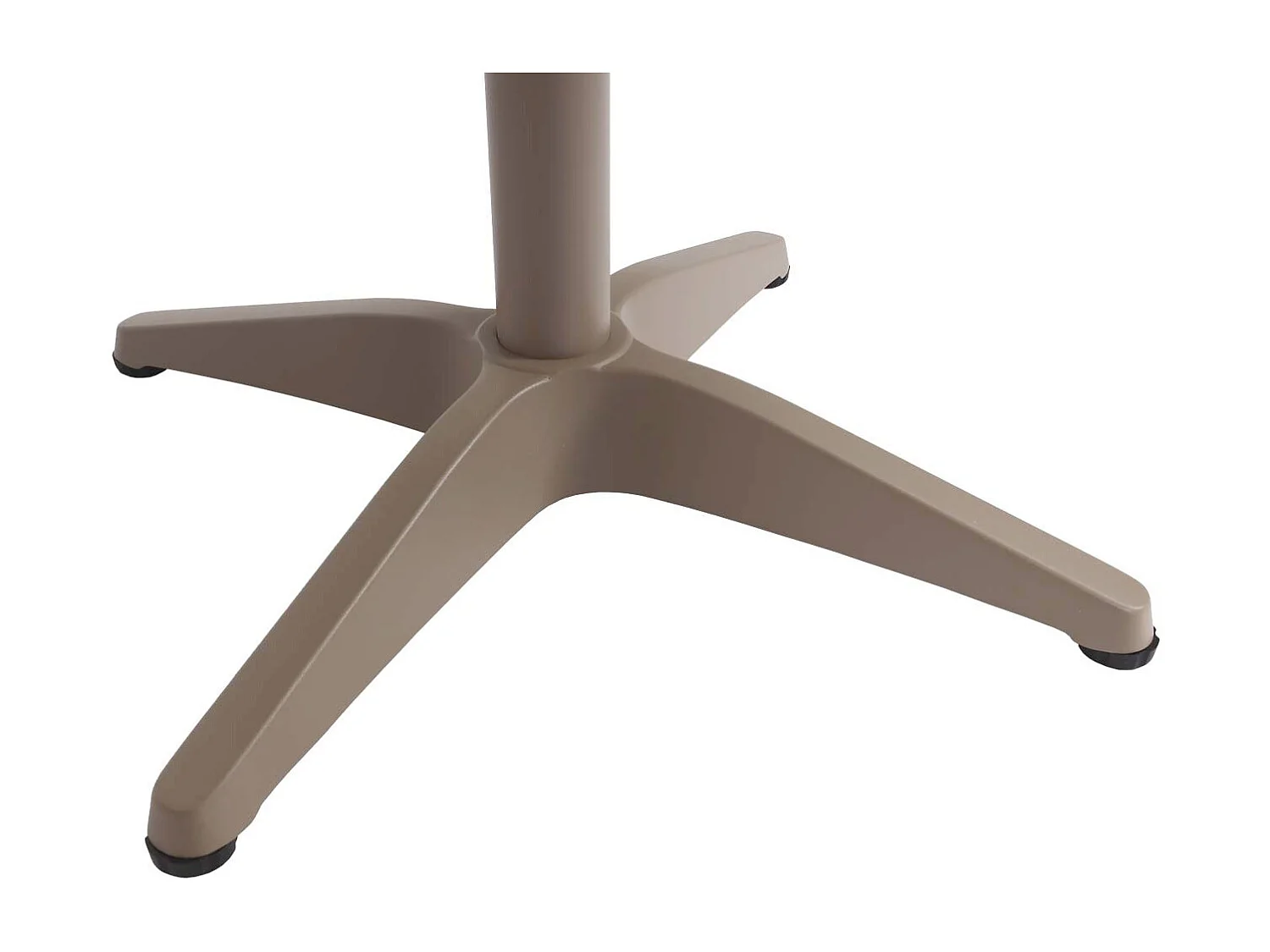 Table de jardin MCW-J95,  champagne, gris