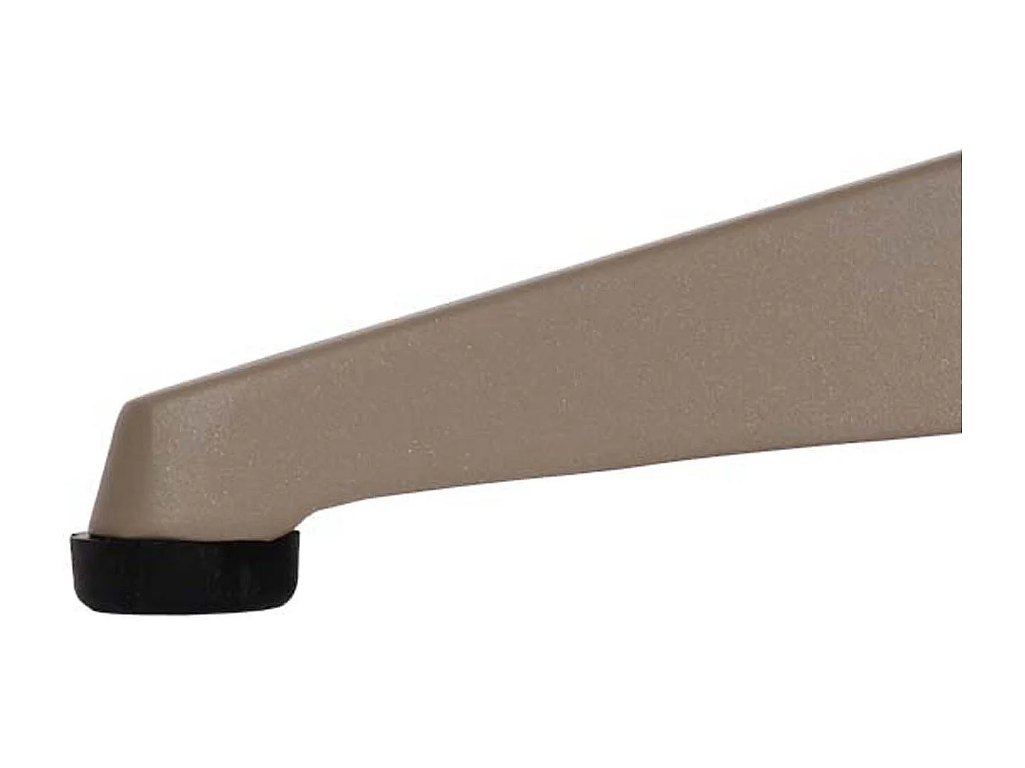 Table de jardin MCW-J95,  champagne, gris