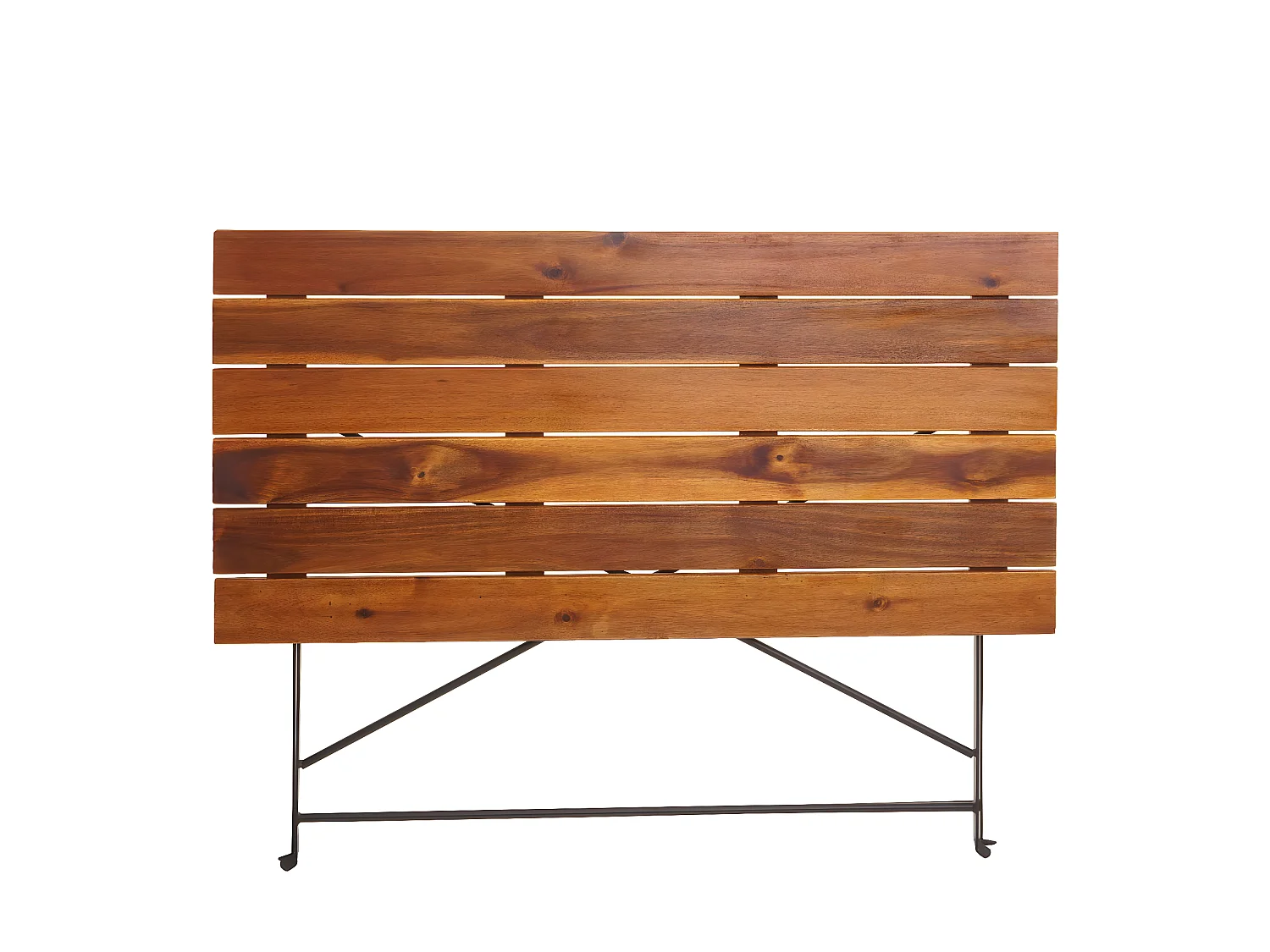 Składany stolik do ogródka piwnego MCW-J40,  brązowy