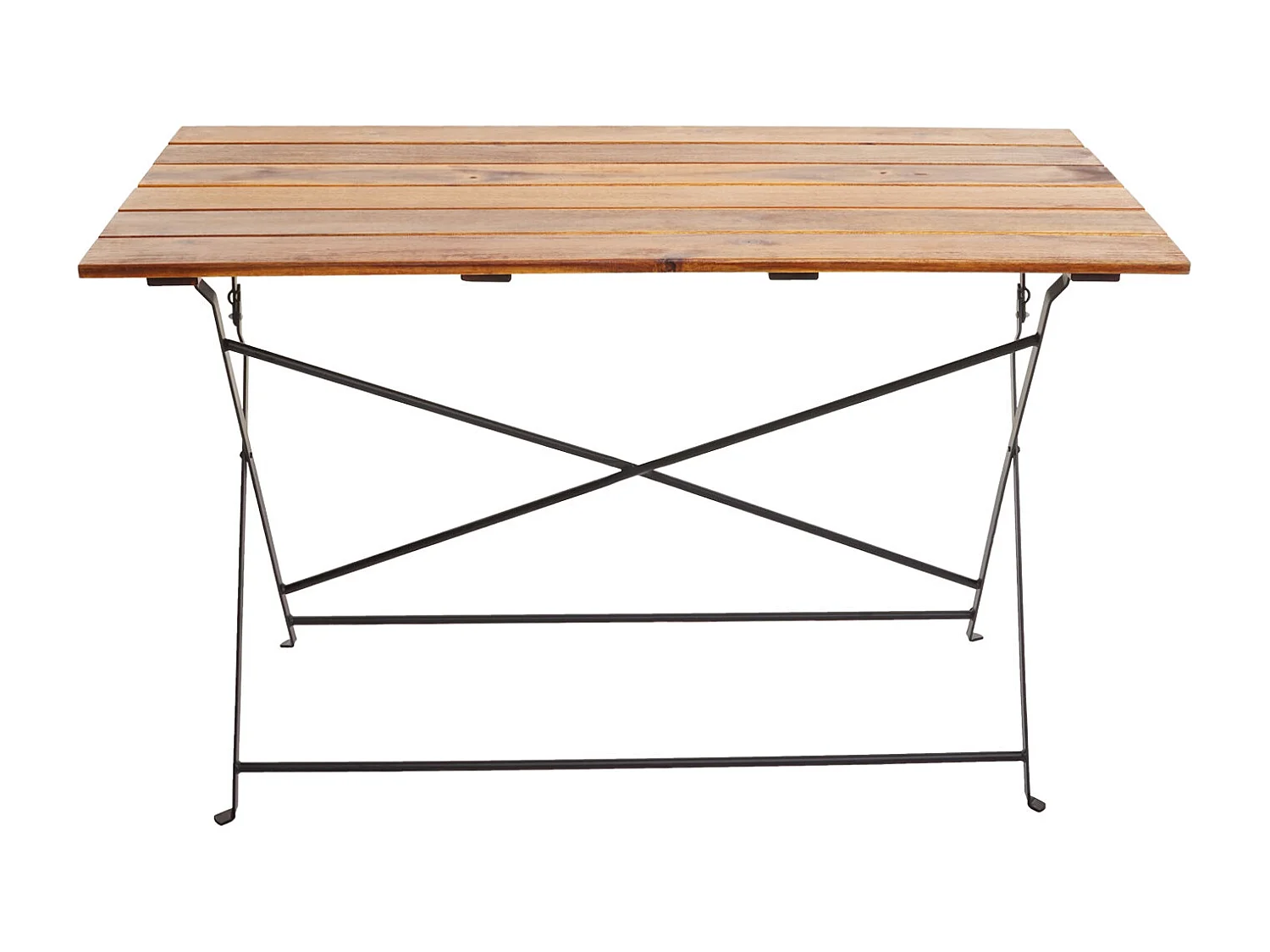 Ølhavebord MCW-J40, sammenklappeligt,  brun