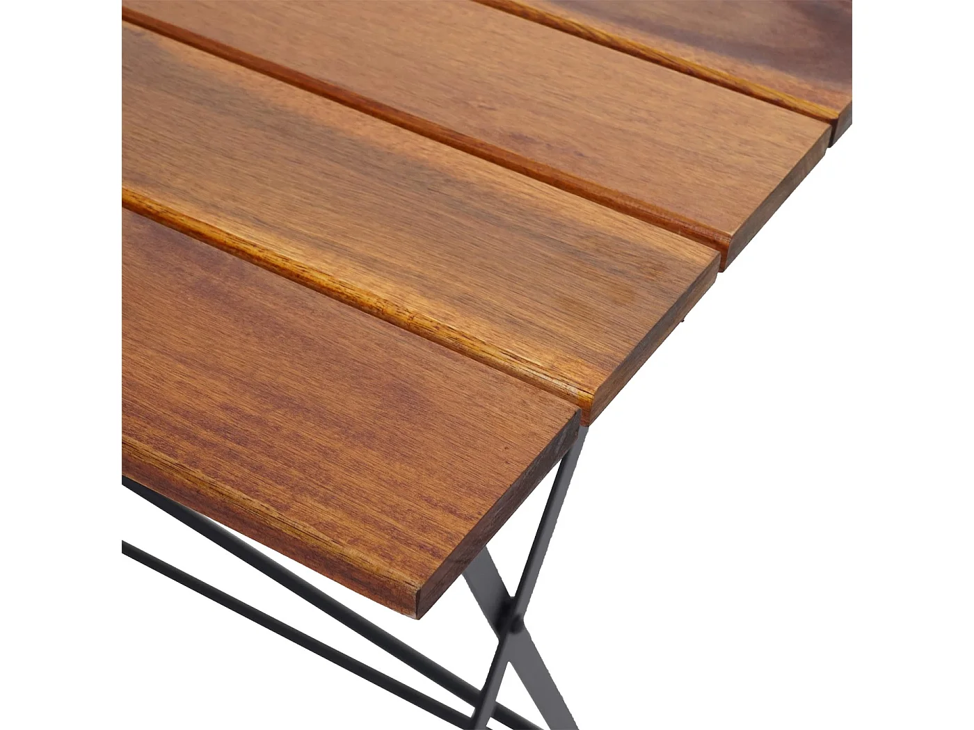 Ølhavebord MCW-J40, sammenklappeligt,  brun