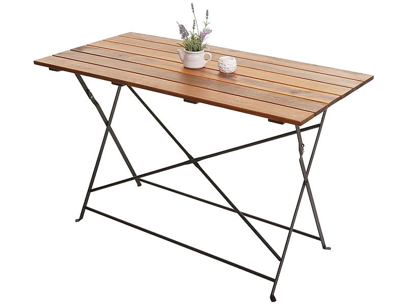 Biergartentisch MCW-J40 Klappbar, Braun