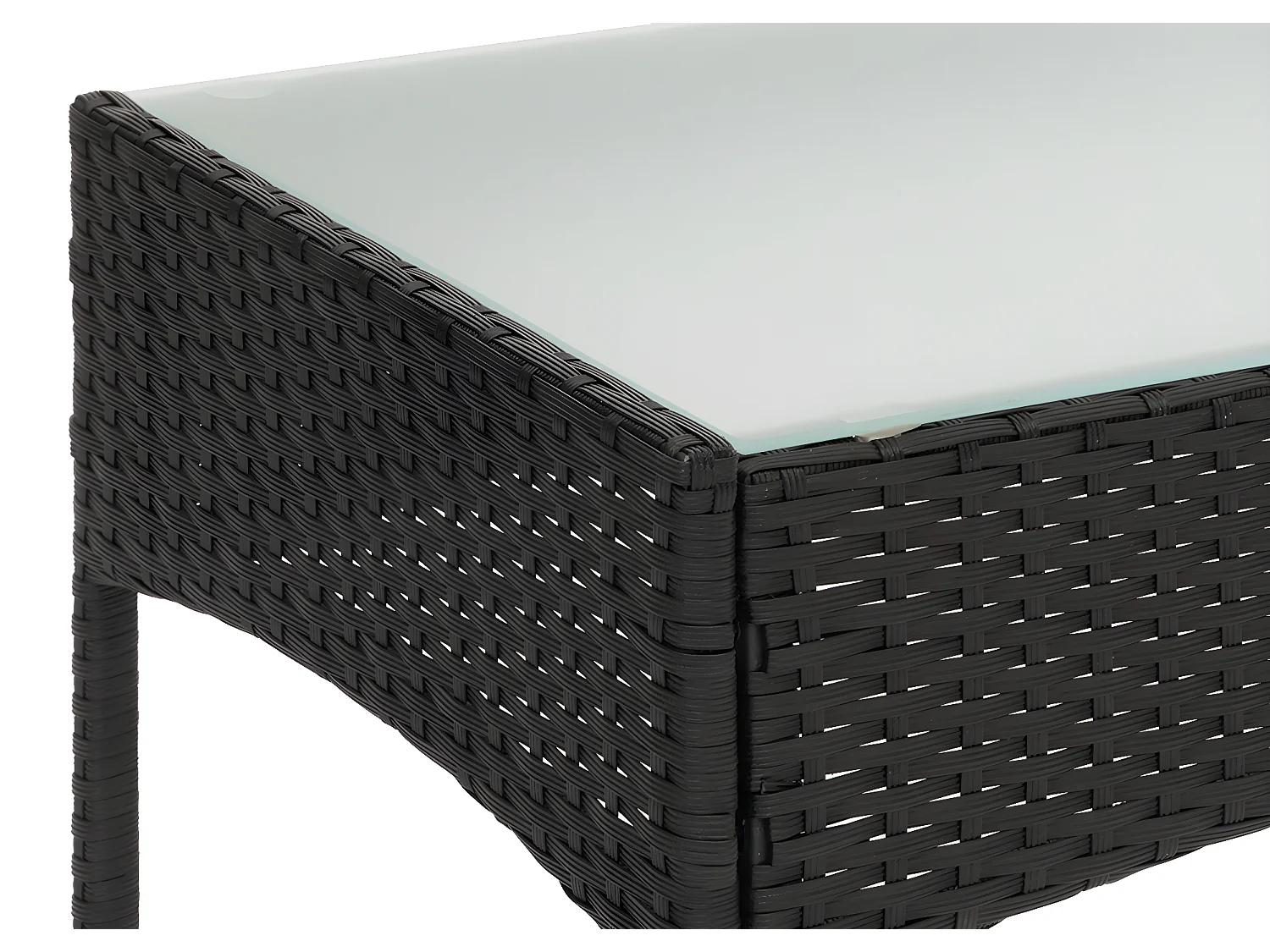 Polyrotan tuintafel Hamar,  antraciet