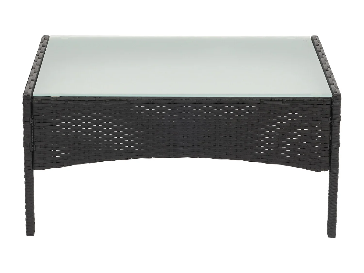 Polyrotan tuintafel Hamar,  antraciet