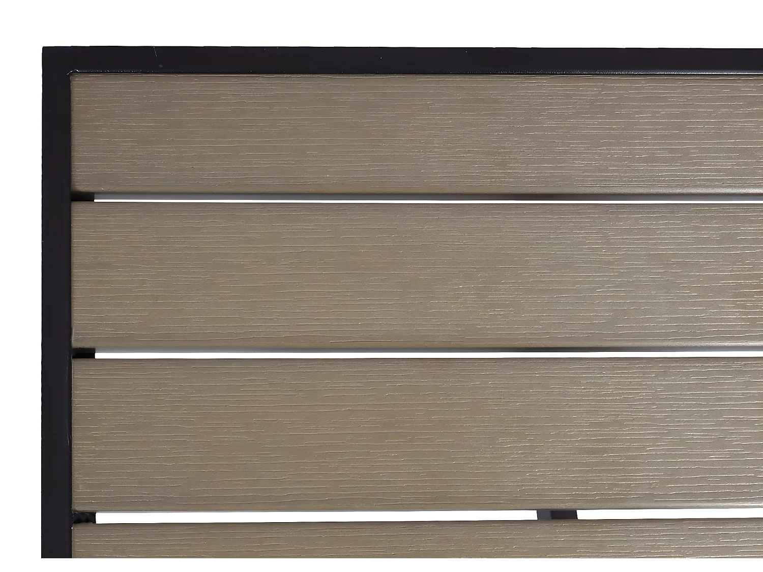 Tuintafel MCW-J95,  zwart, grijs