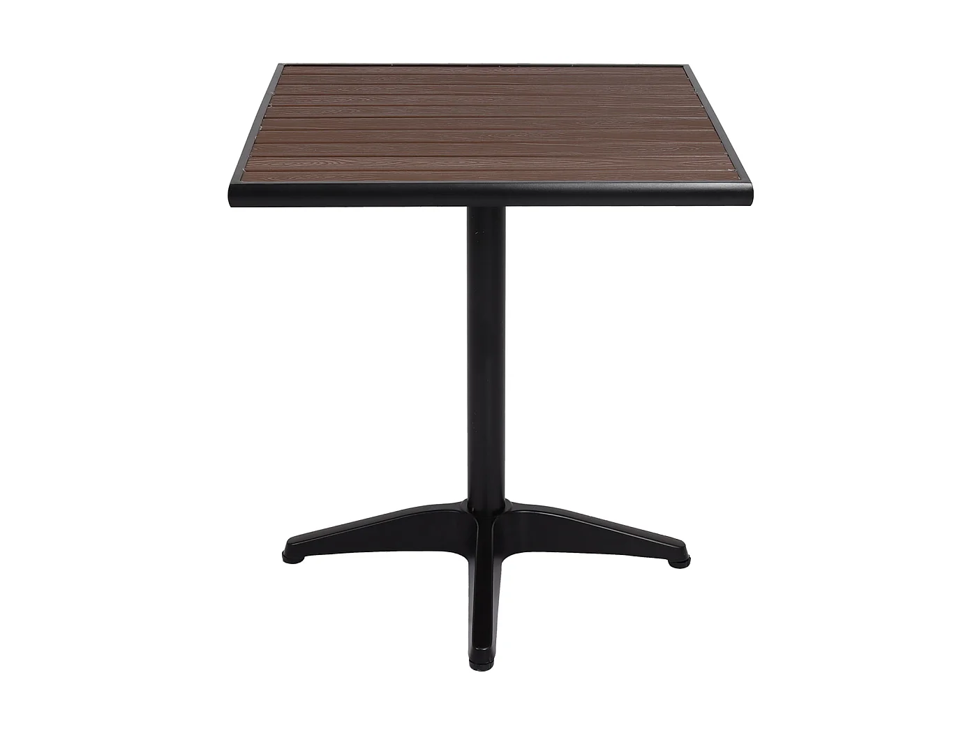 Tuintafel MCW-J95,  zwart, donkerbruin