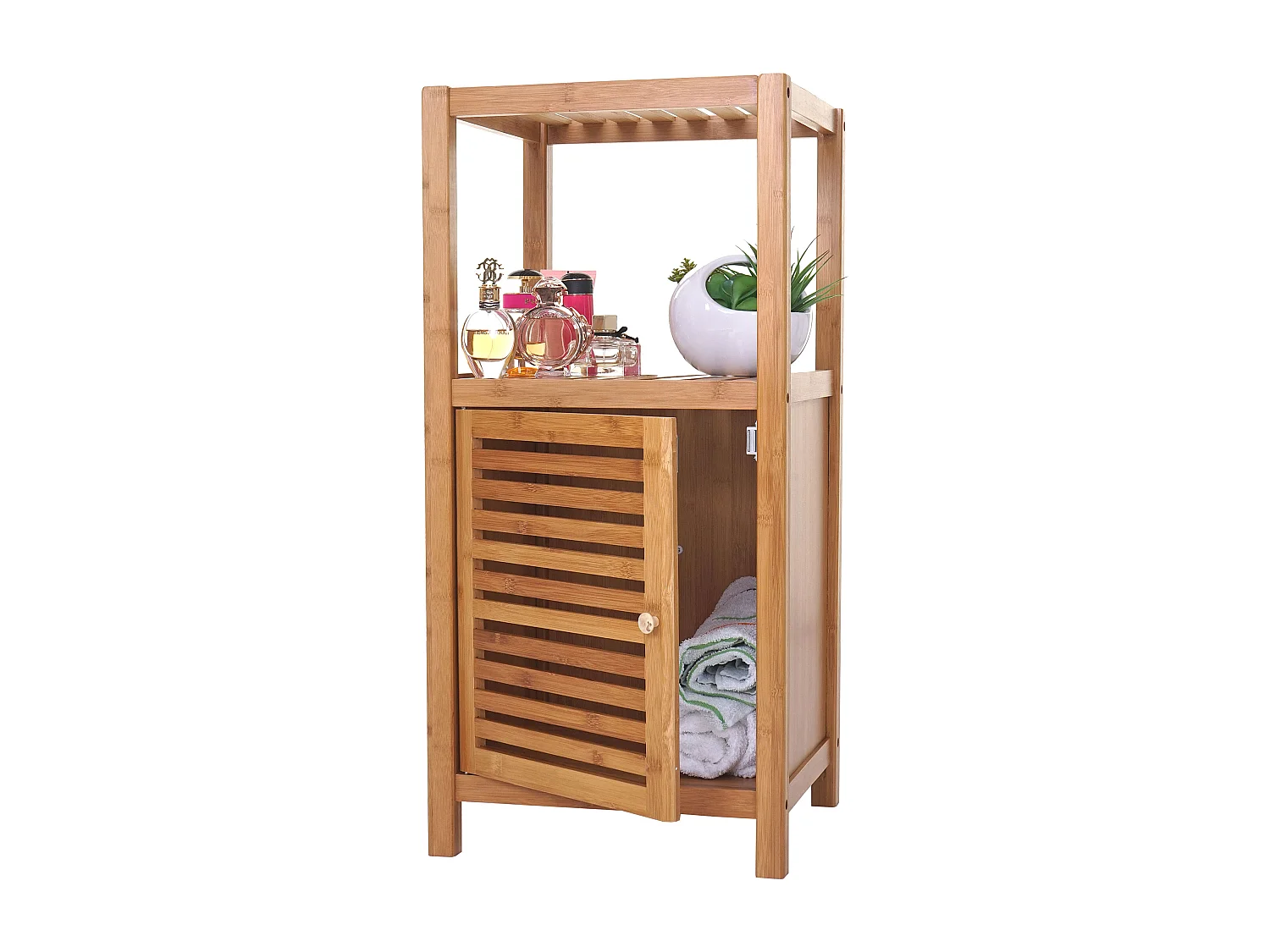 Étagère de salle de bain MCW-B18,  80x36x34cm