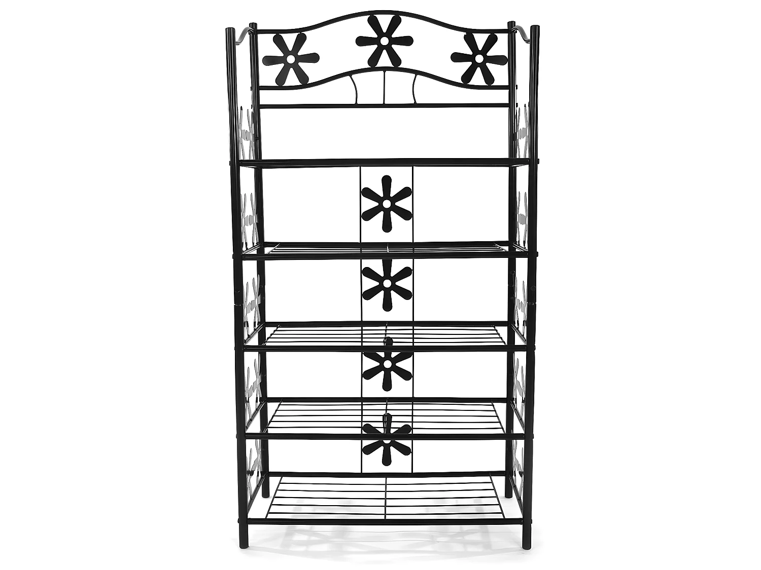 Schoenenrek Bern,  5 planken, hoogte 112cm