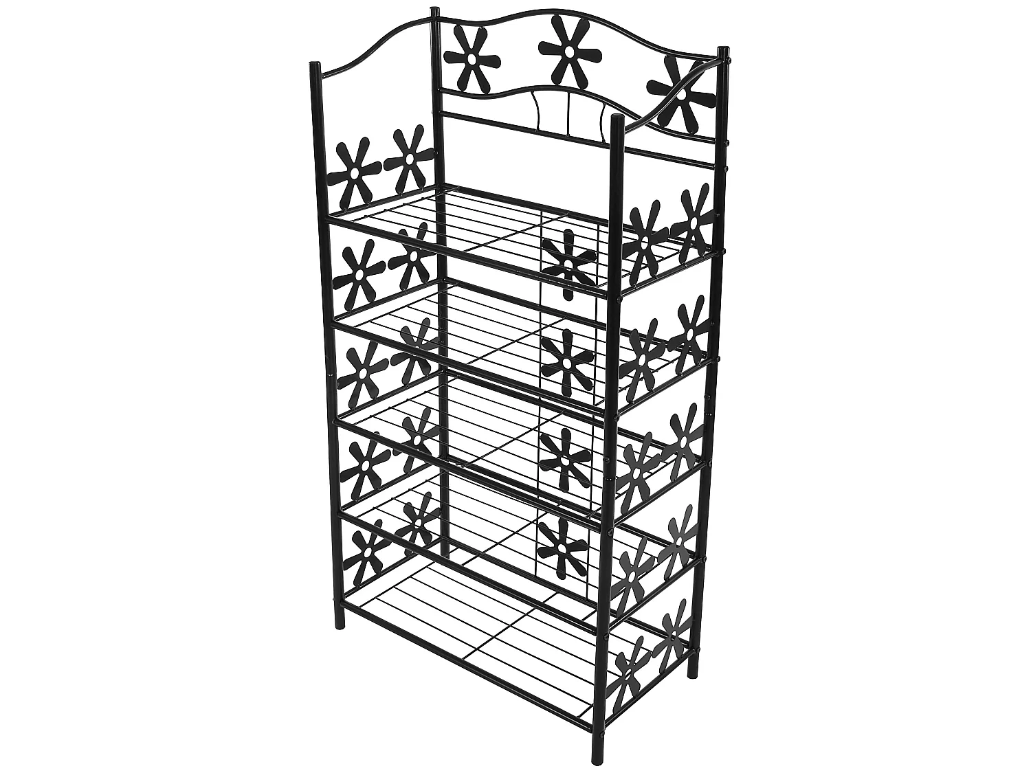 Schoenenrek Bern,  5 planken, hoogte 112cm