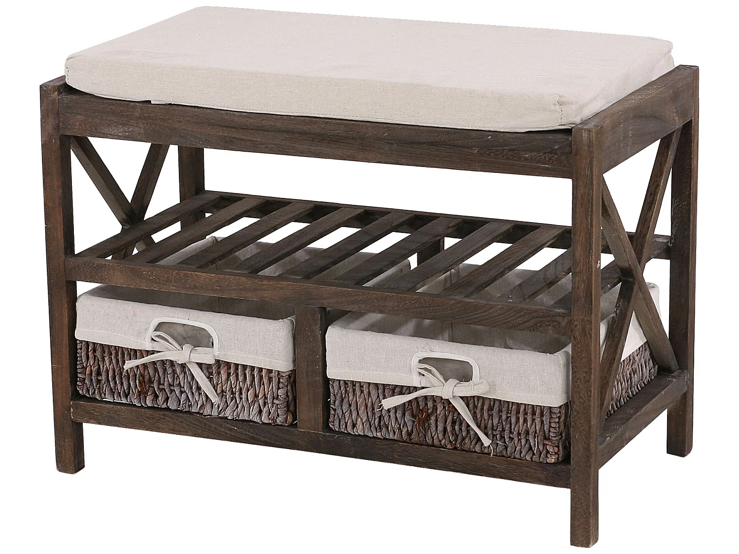 Schoenenrek MCW-C48 zitbank,  bruin