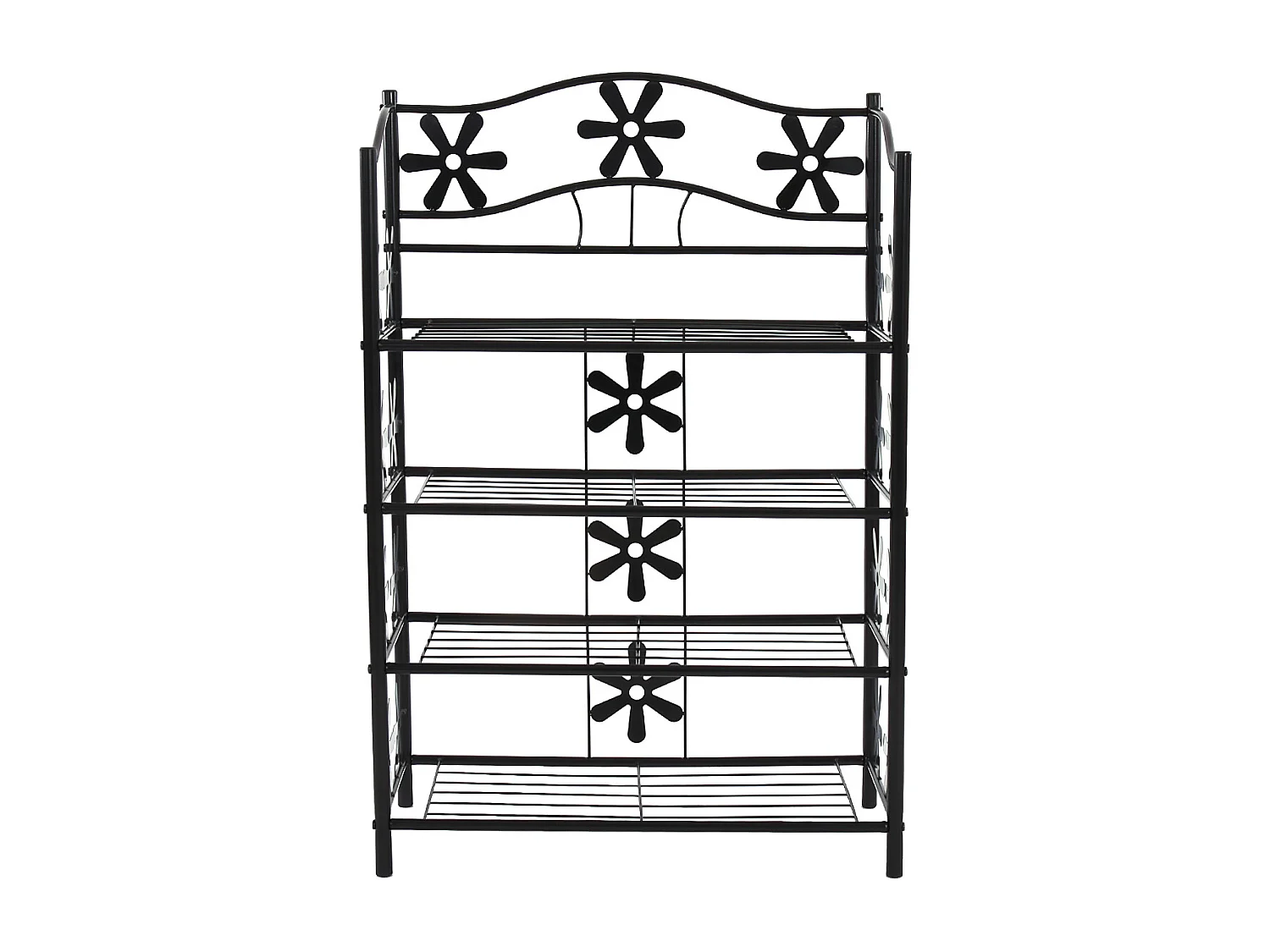 Półka na buty Bern,  4 półki, wysokość 90 cm