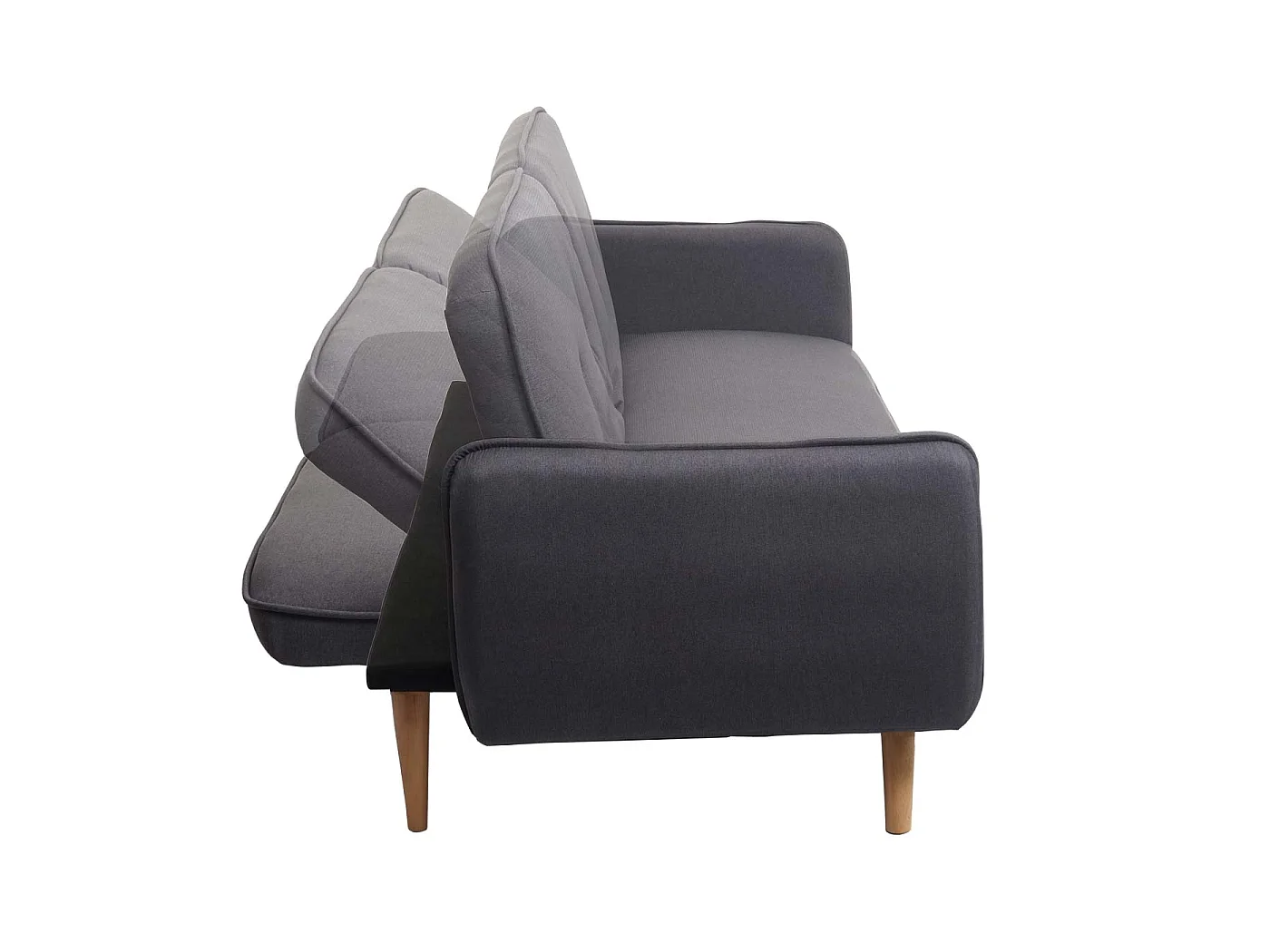 Slaapbank MCW-J18,  antracietgrijs