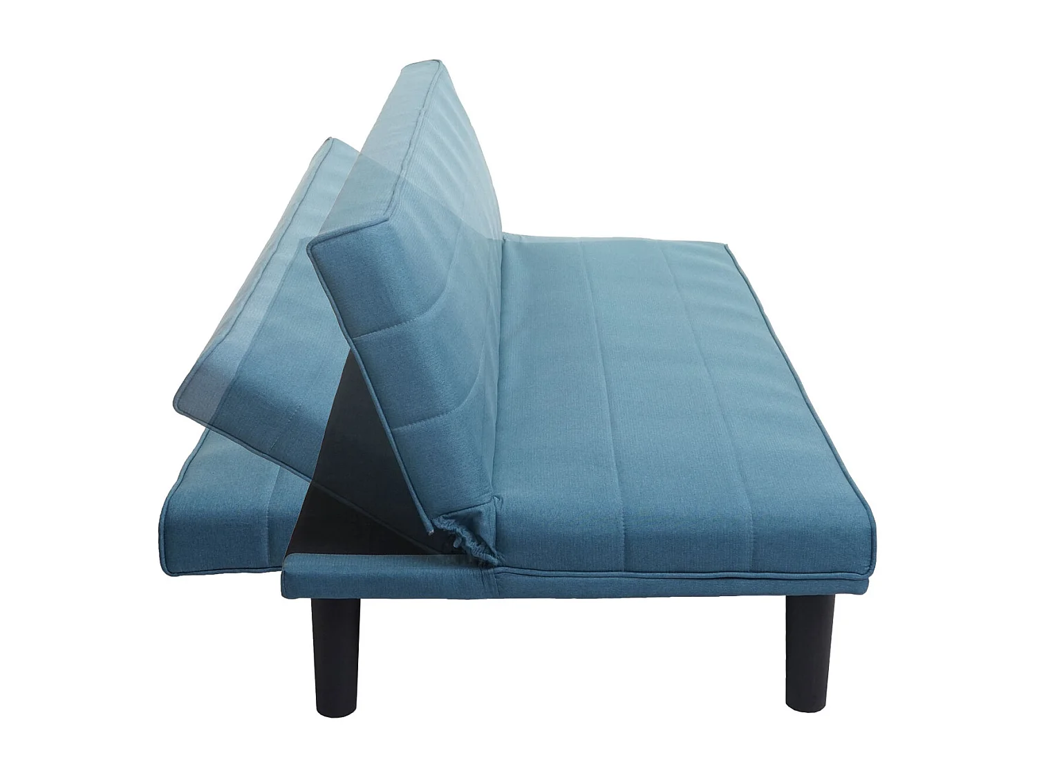 Sofa rozkładana MCW-J17,  turkusowo-niebieski