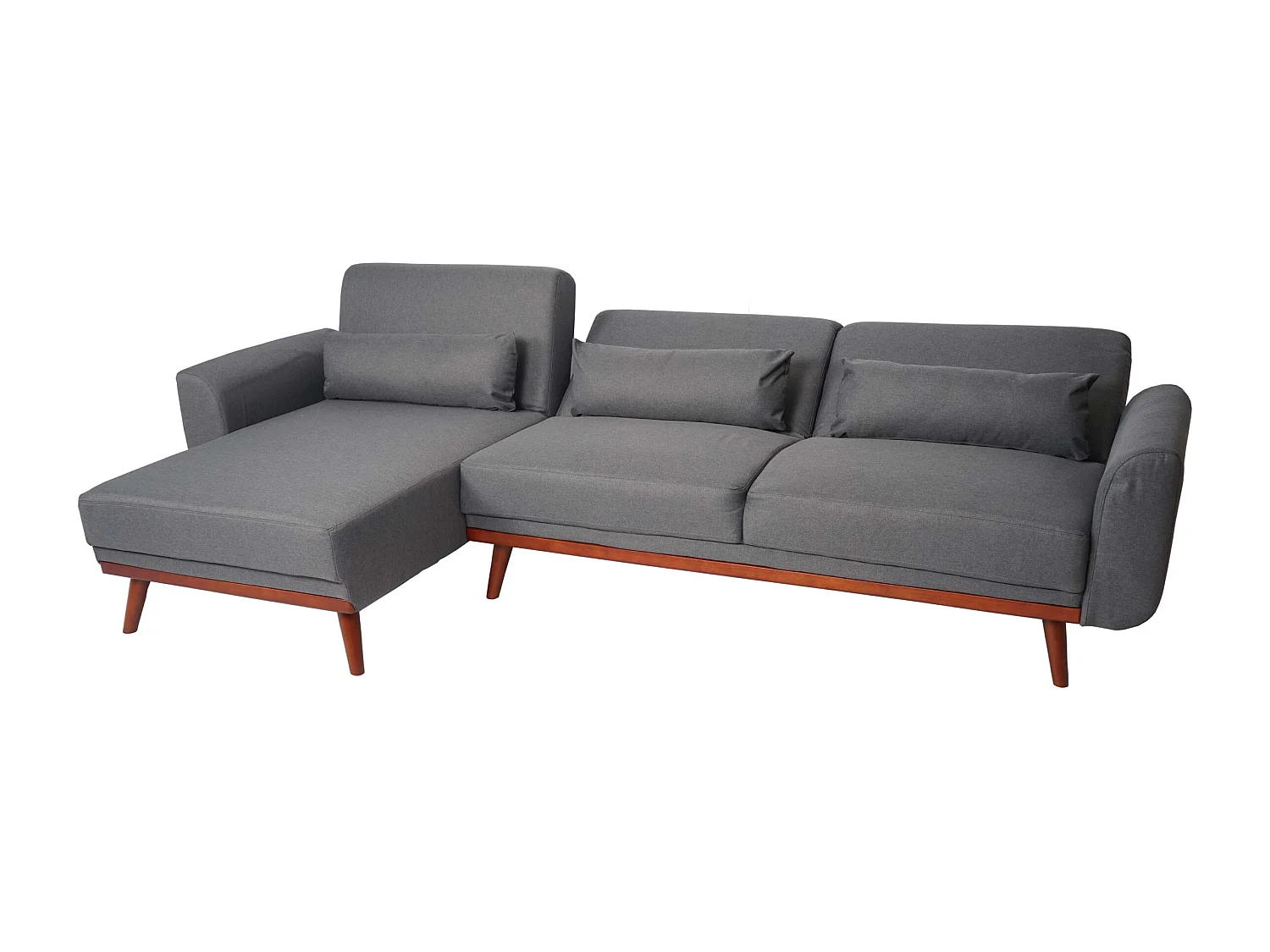 Sofa MCW-J20,  anthracite grey